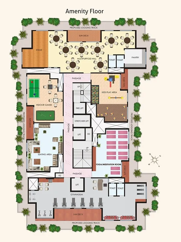Salasar Aavatar Floor plan 1