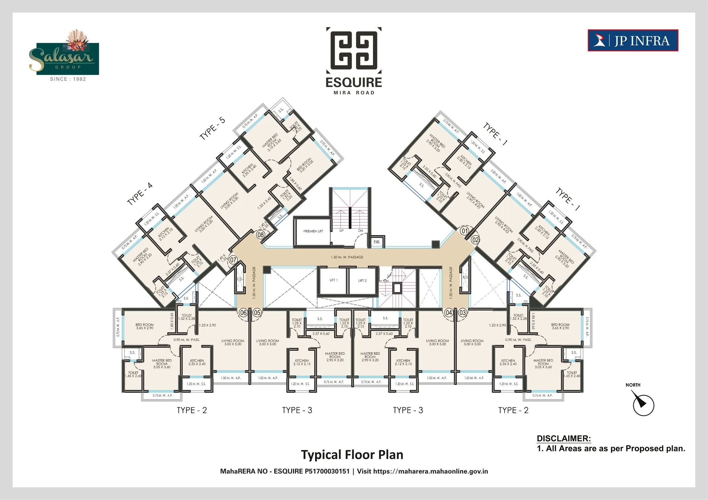 Salasar Esquire Floor plan 3