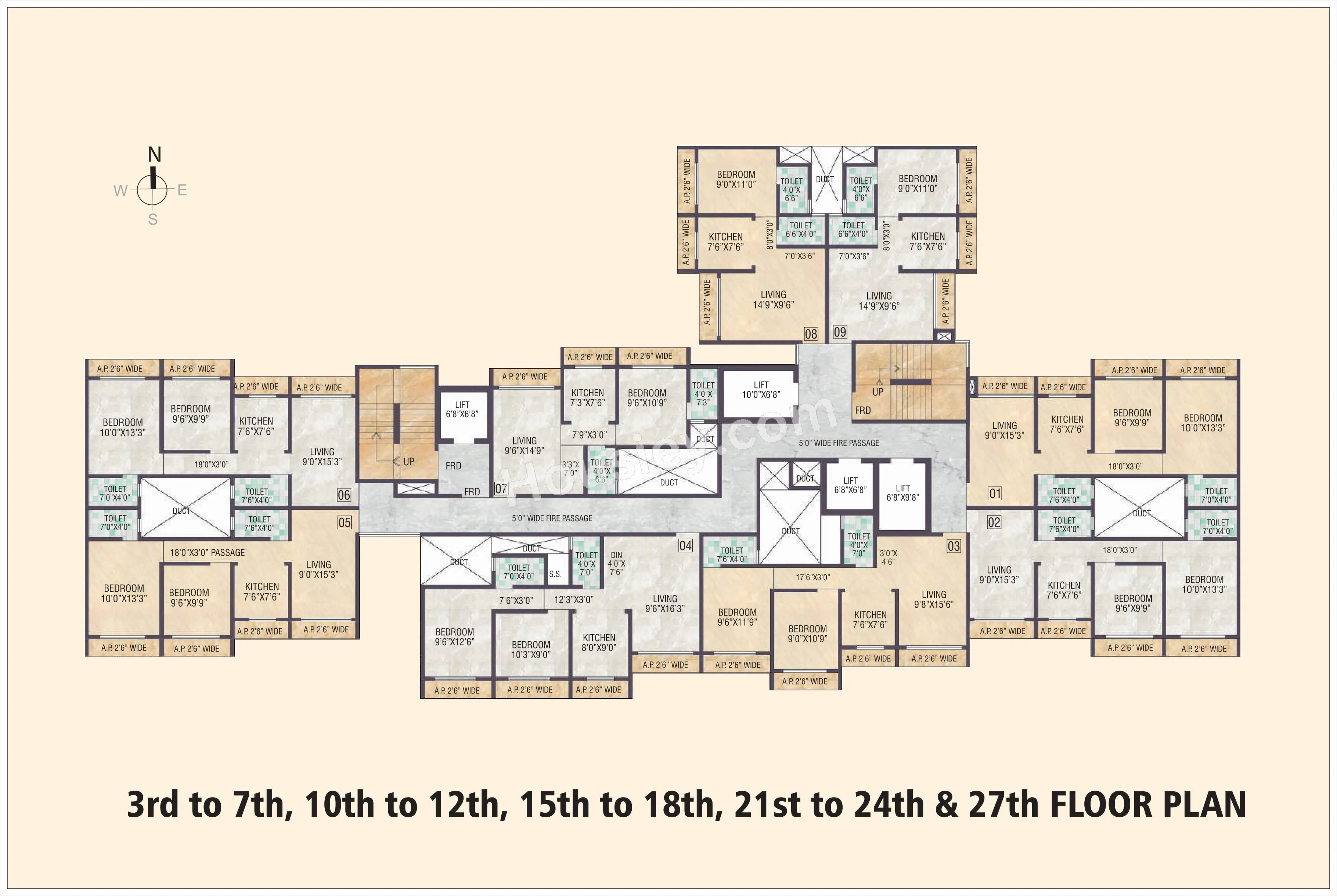 Samaira Opulence Floor plan 3
