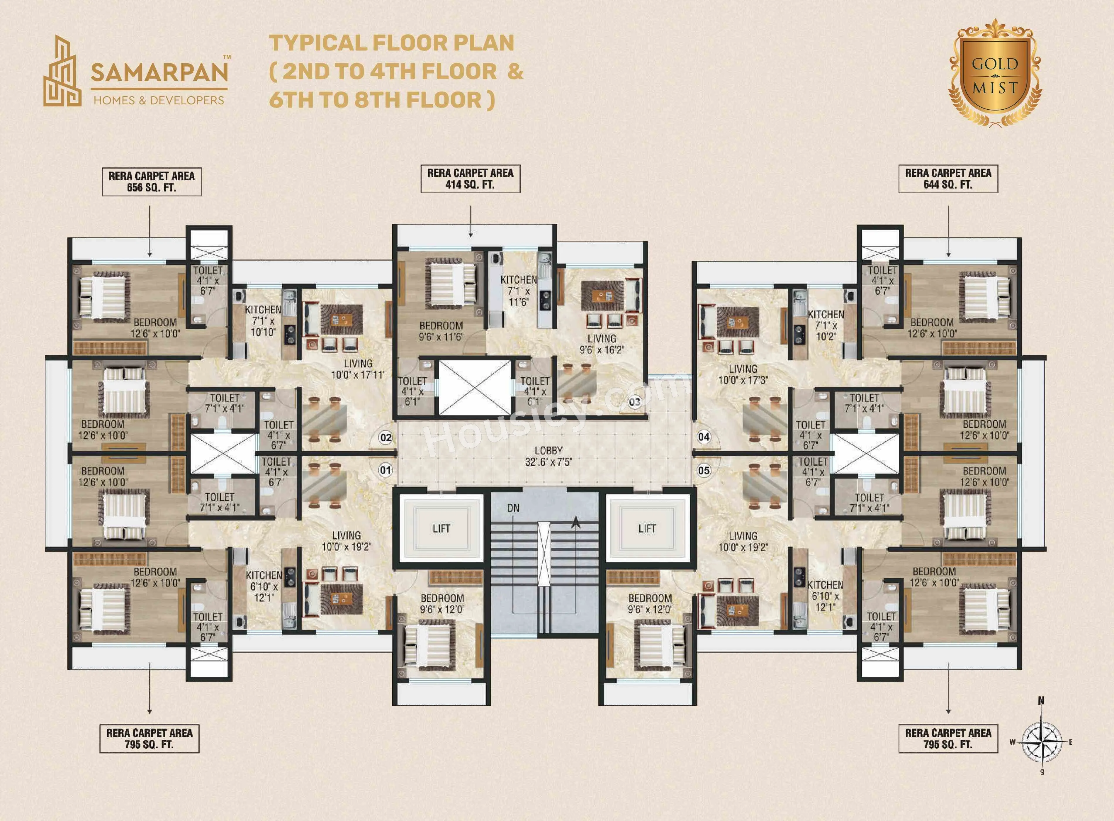 Samarpan Goldmist Floor plan 2