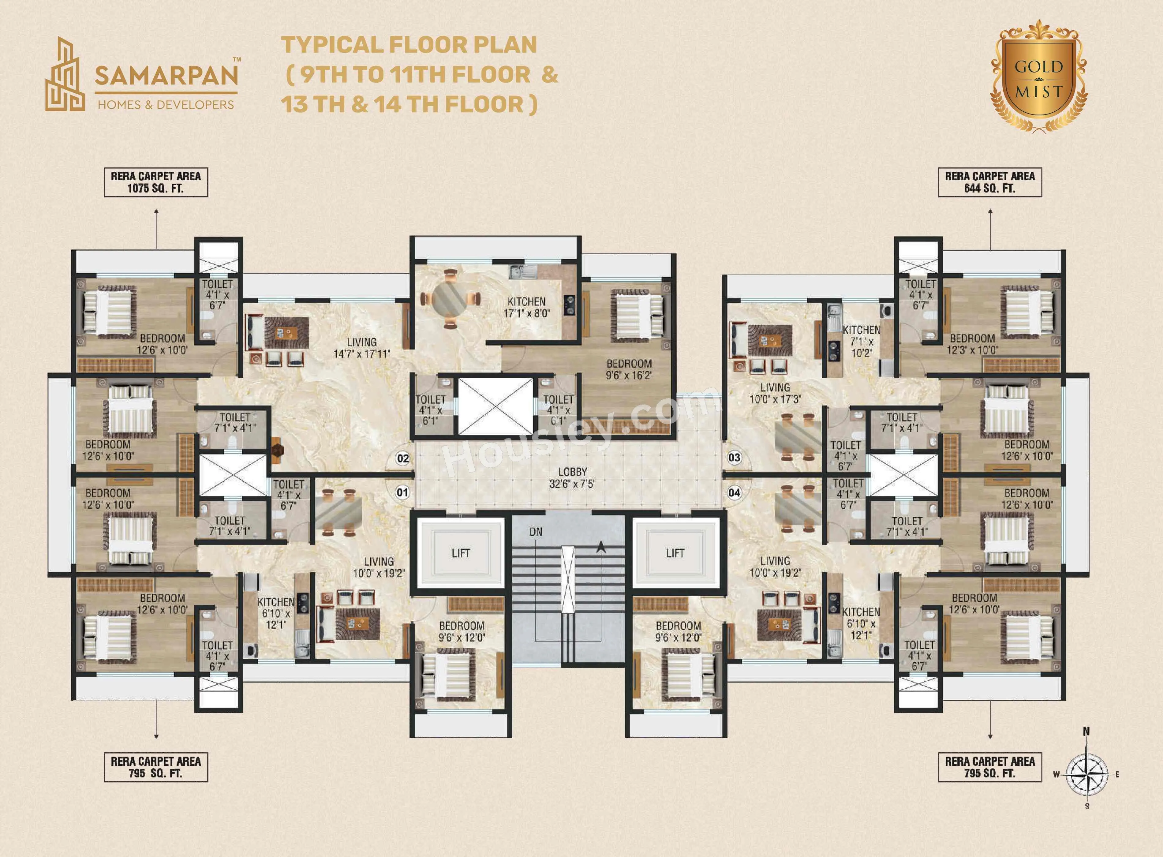 Samarpan Goldmist Floor plan 3