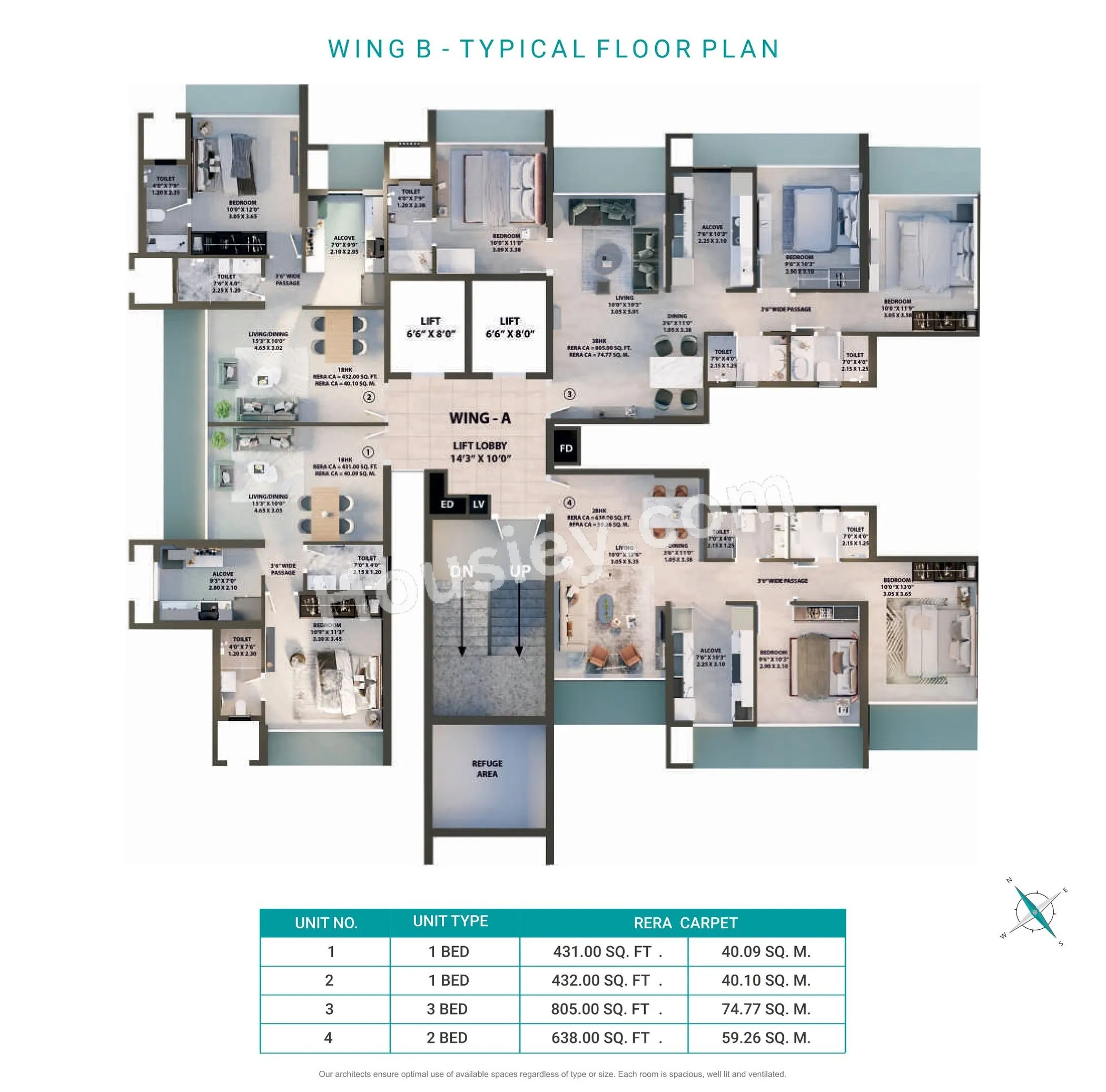 Samarth Aura Floor plan 1