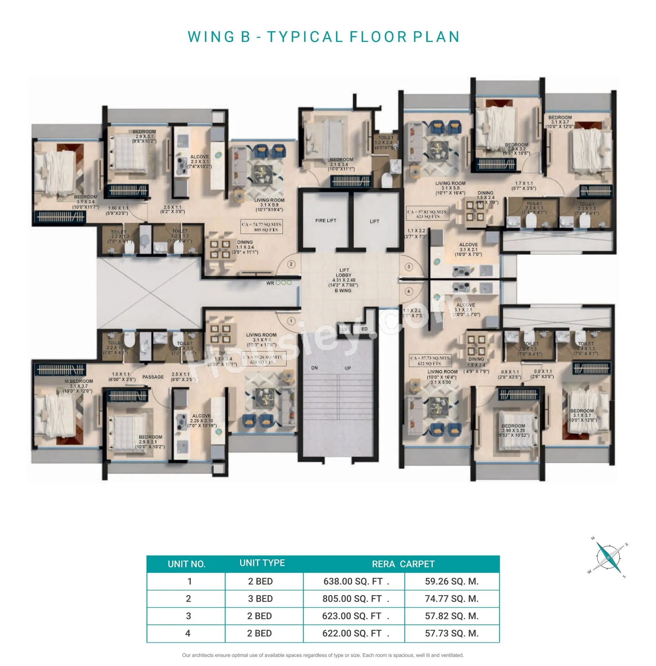 Samarth Aura Floor plan 2