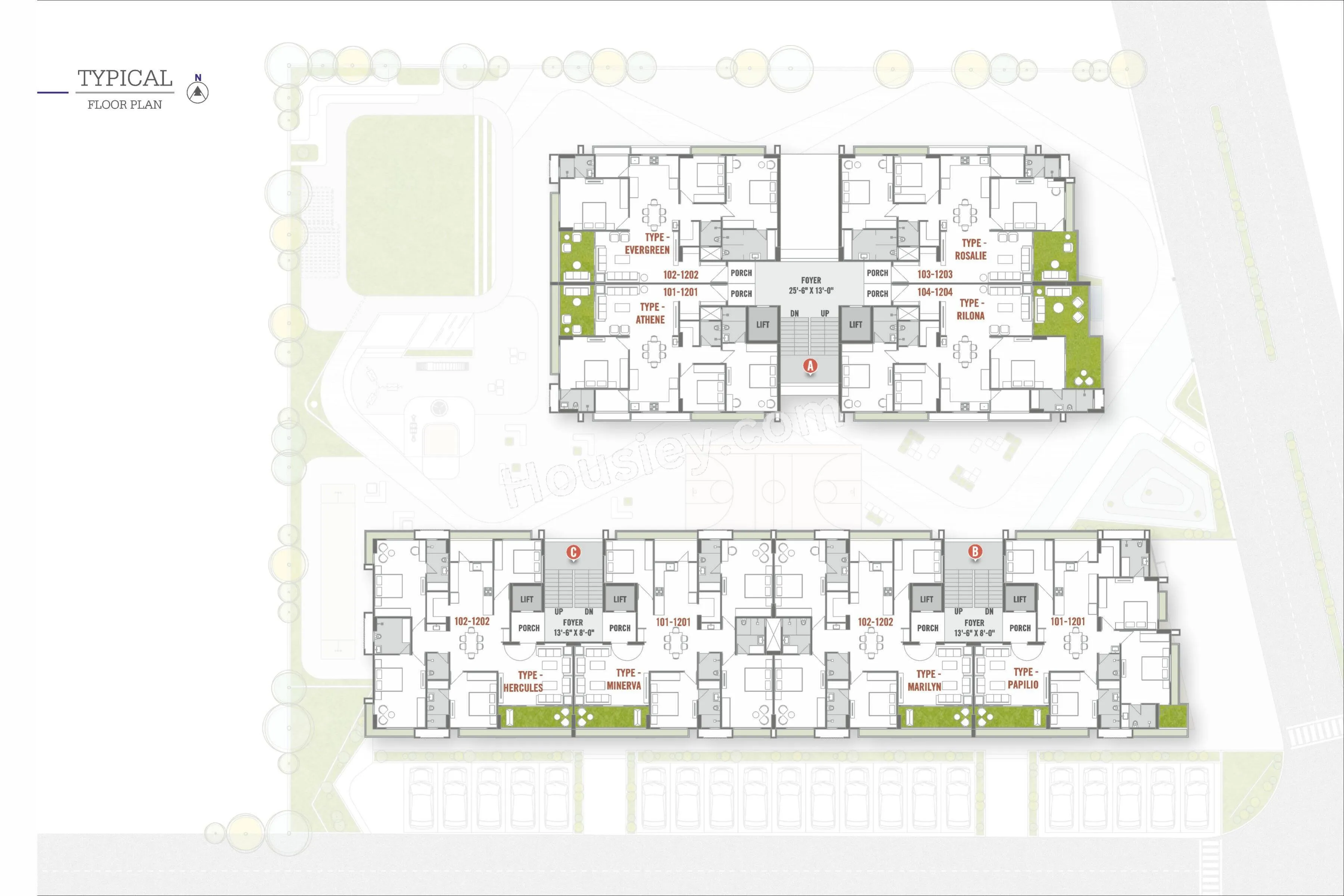 Samatva Amaryllis Floor plan 2