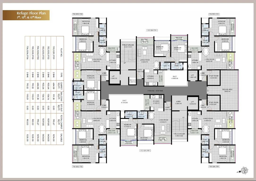 Garve Samrajya Floor plan 1
