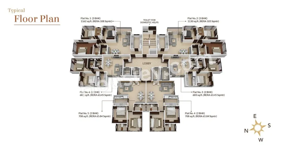 Sangam Nero Floor Plan