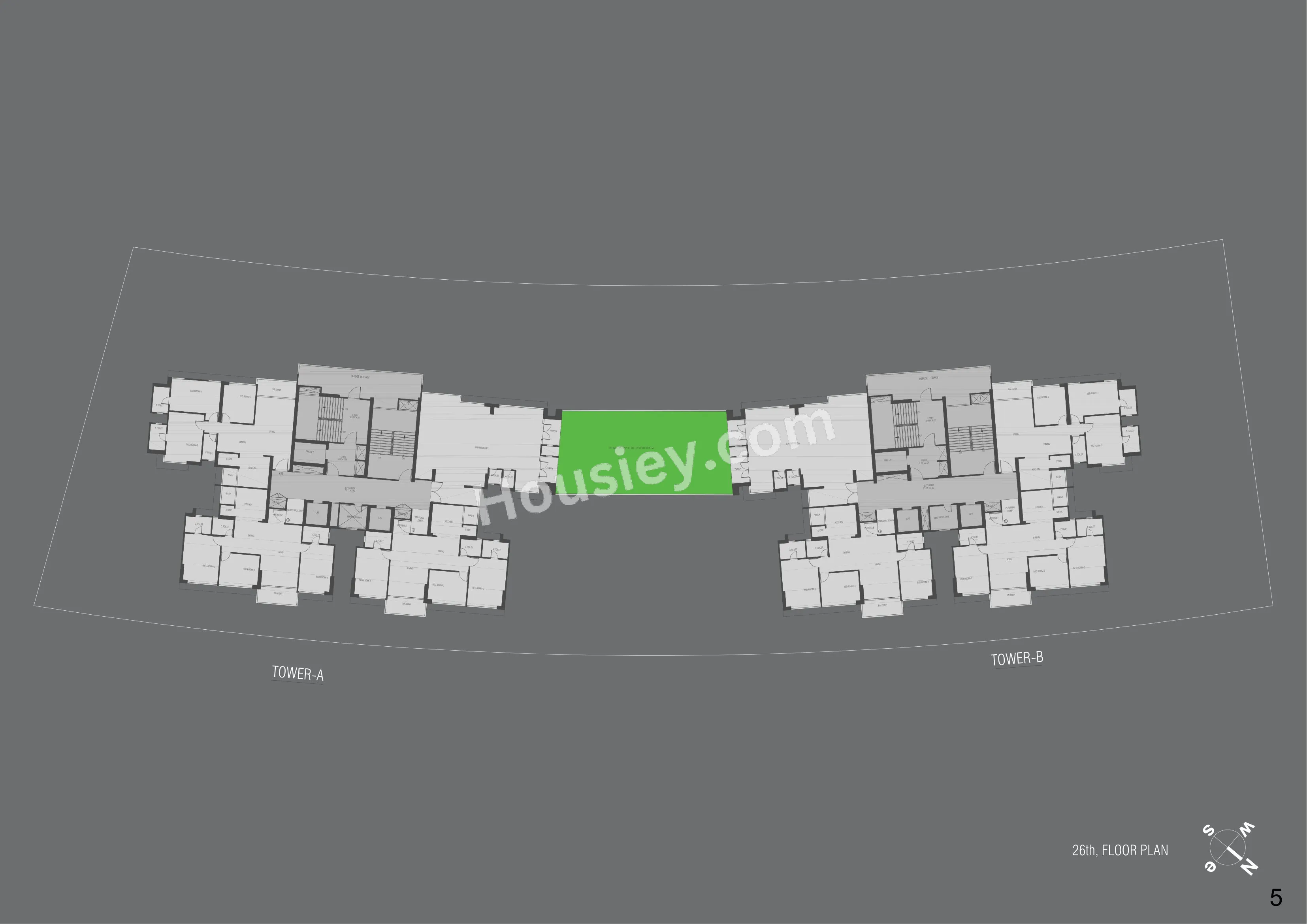 Sangath Accolade Floor plan 3