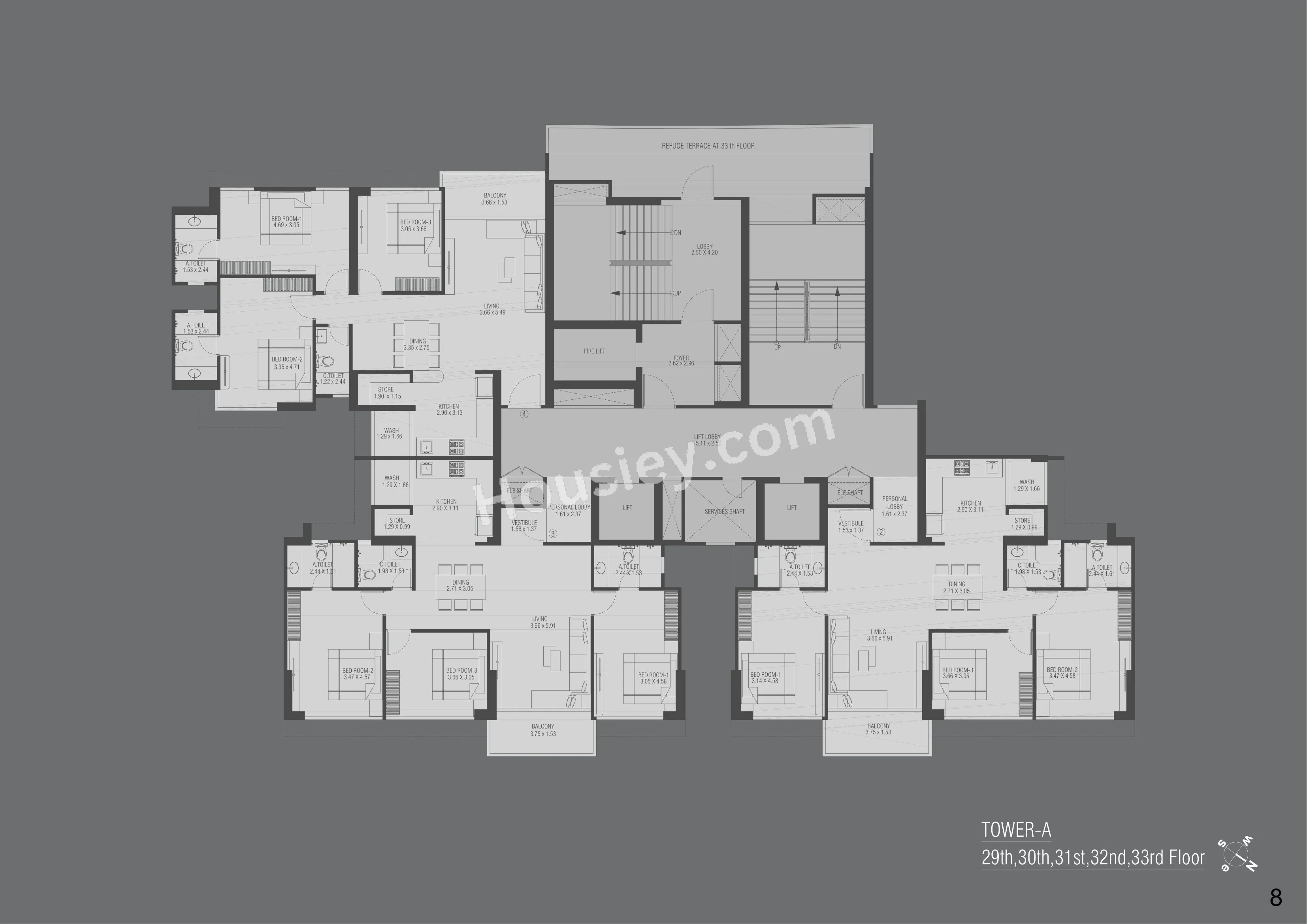 Sangath Accolade Floor plan 2