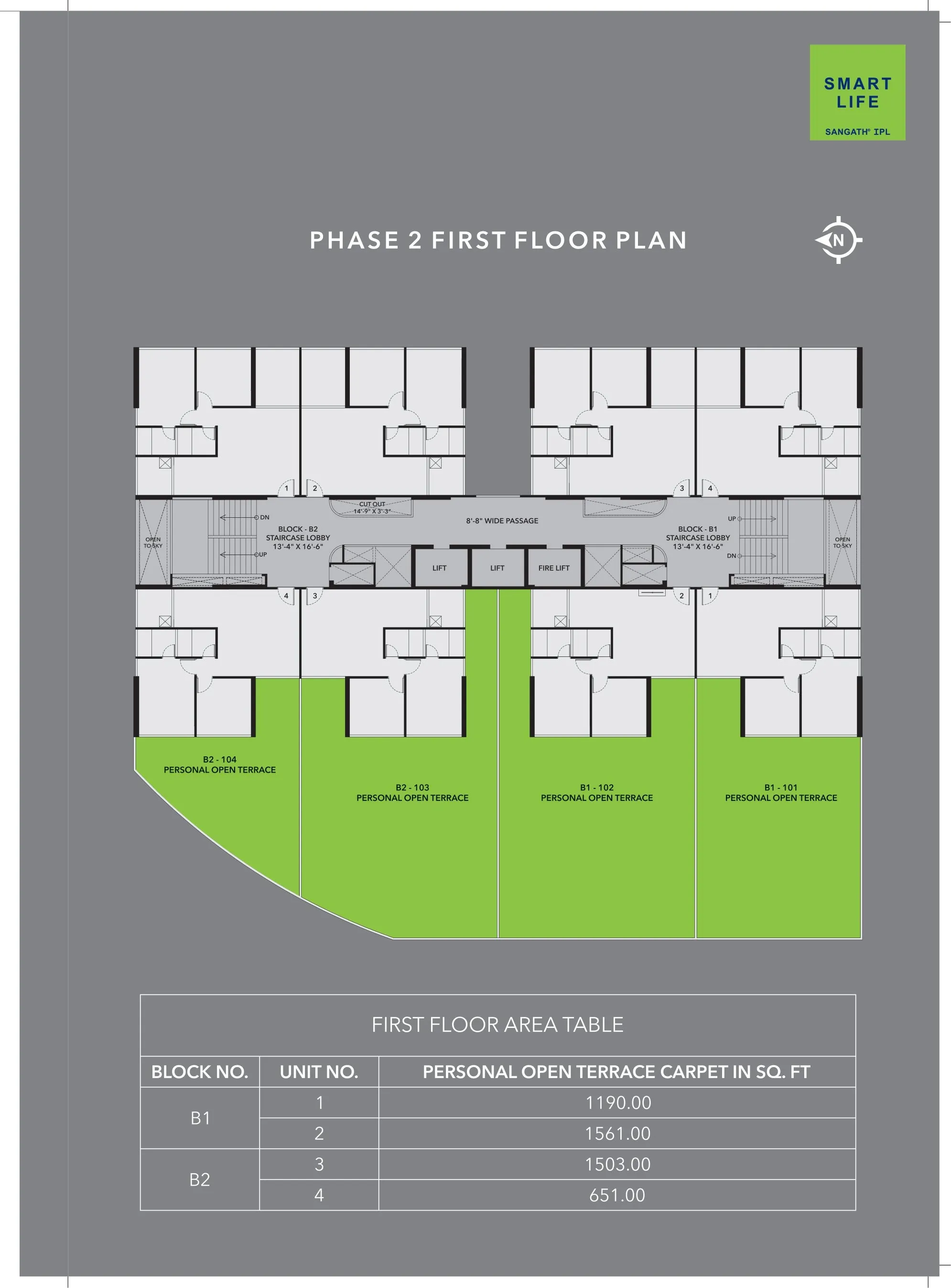 Sangath Smart Life Floor plan 1