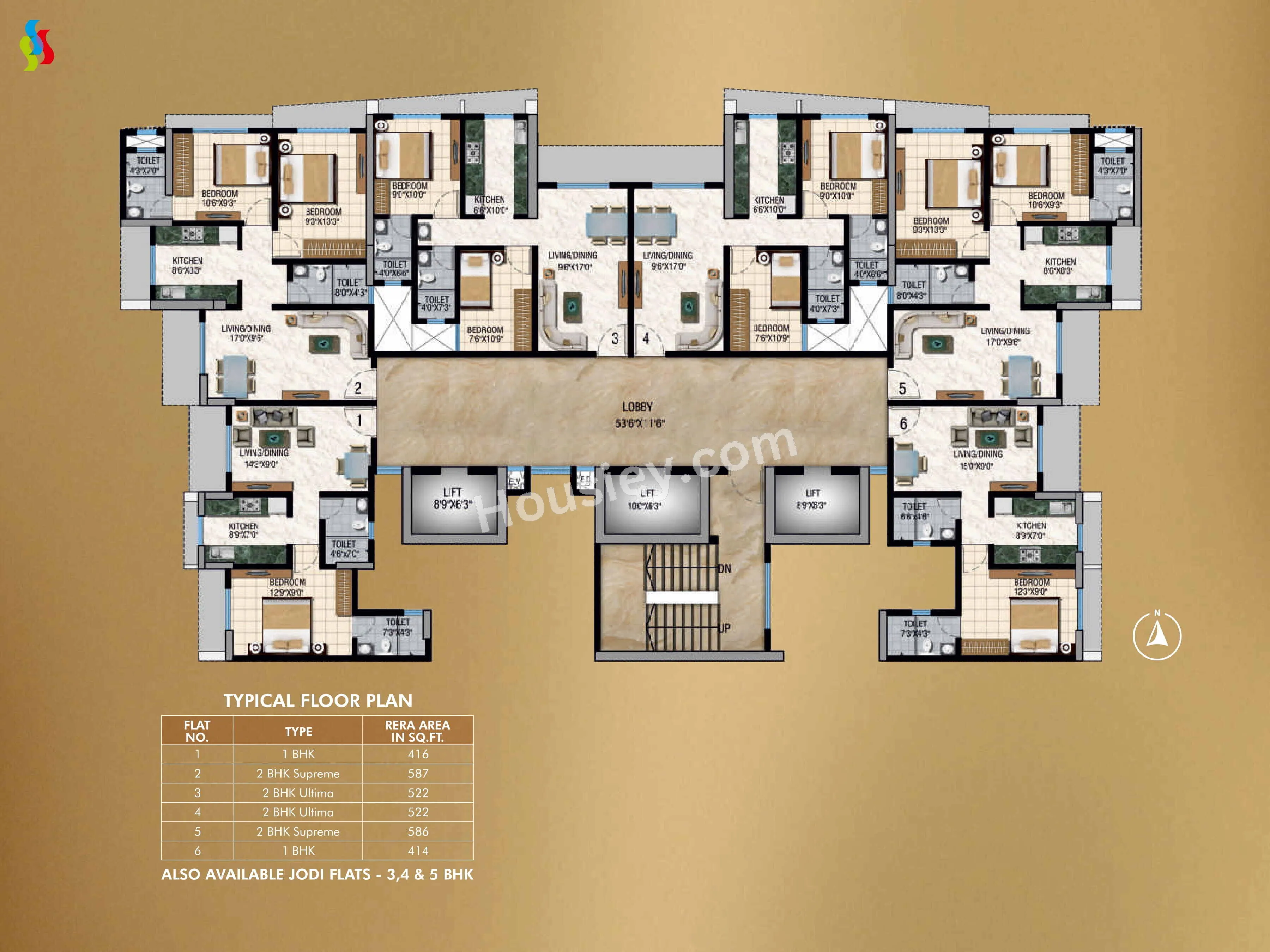 Sanghvi S3 Epitome Floor plan 2