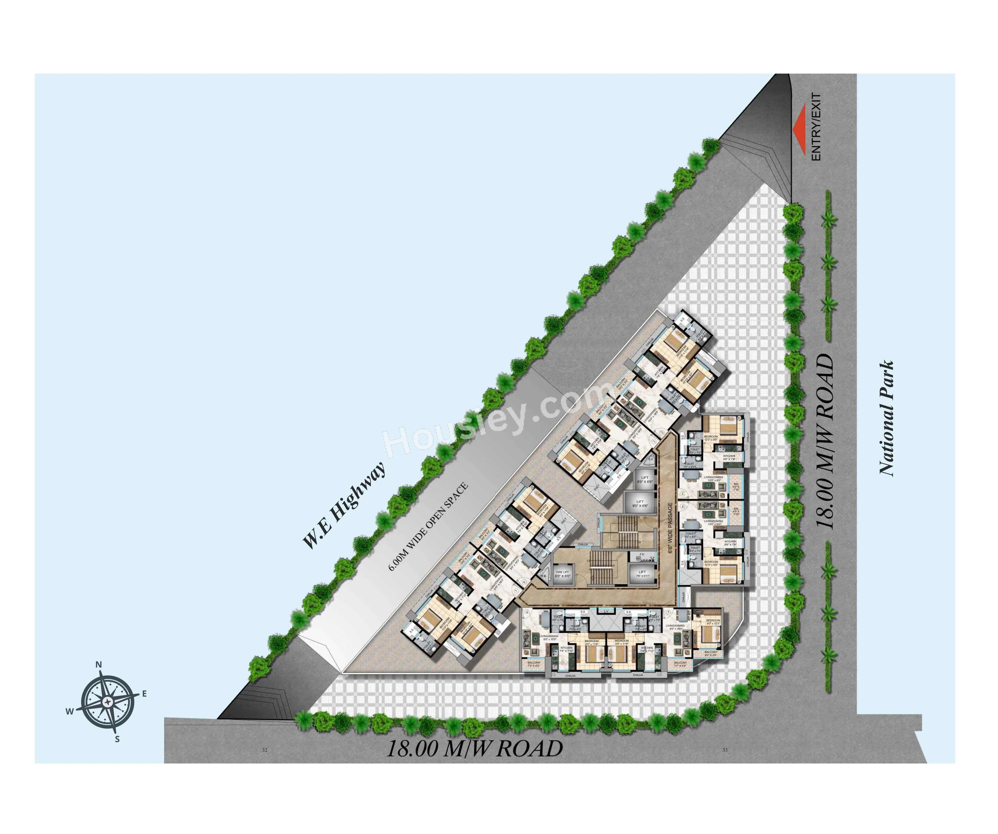 Sanghvi S3 Skyrise Floor Plan