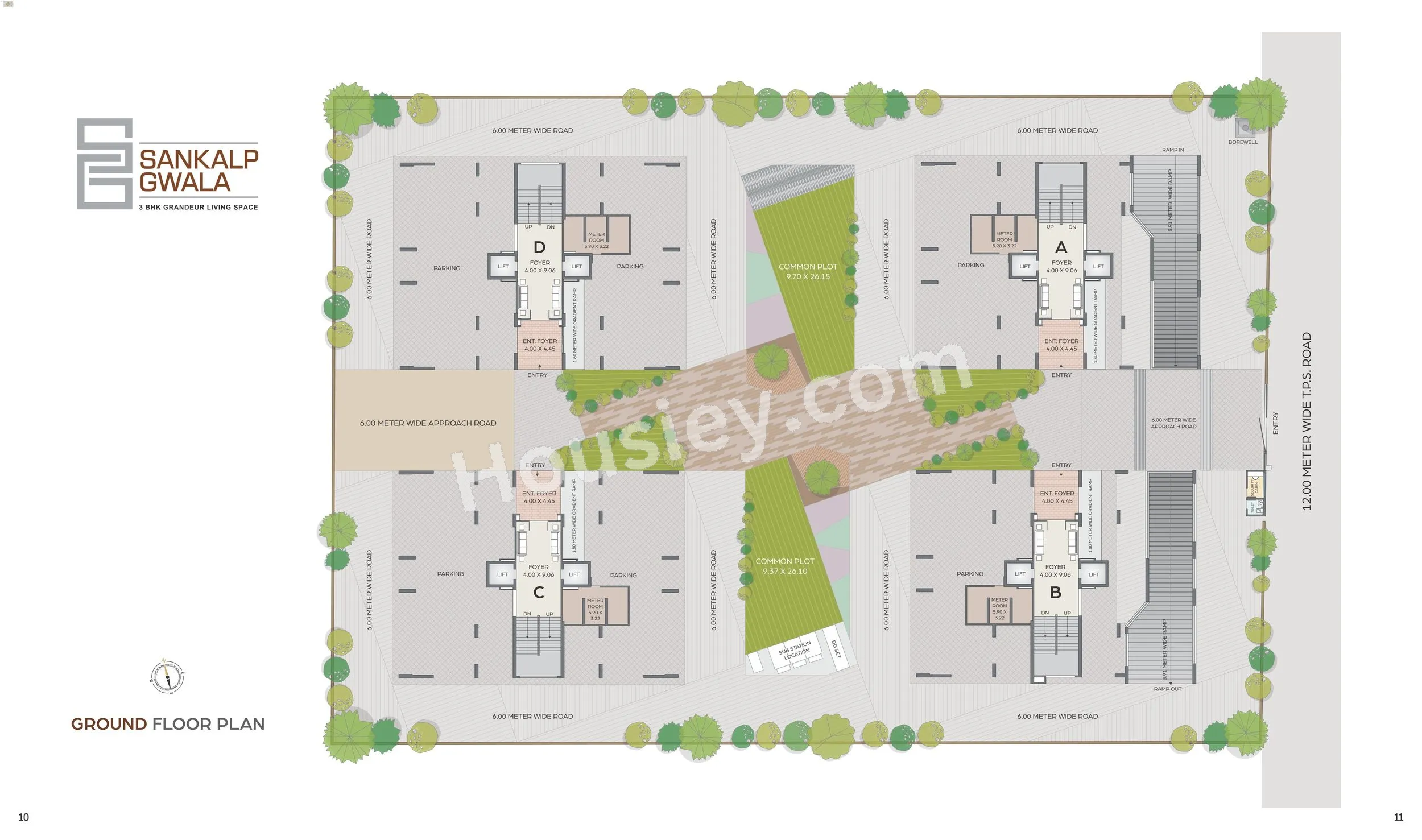 Sanmag Sankalp Gwala Floor plan 1