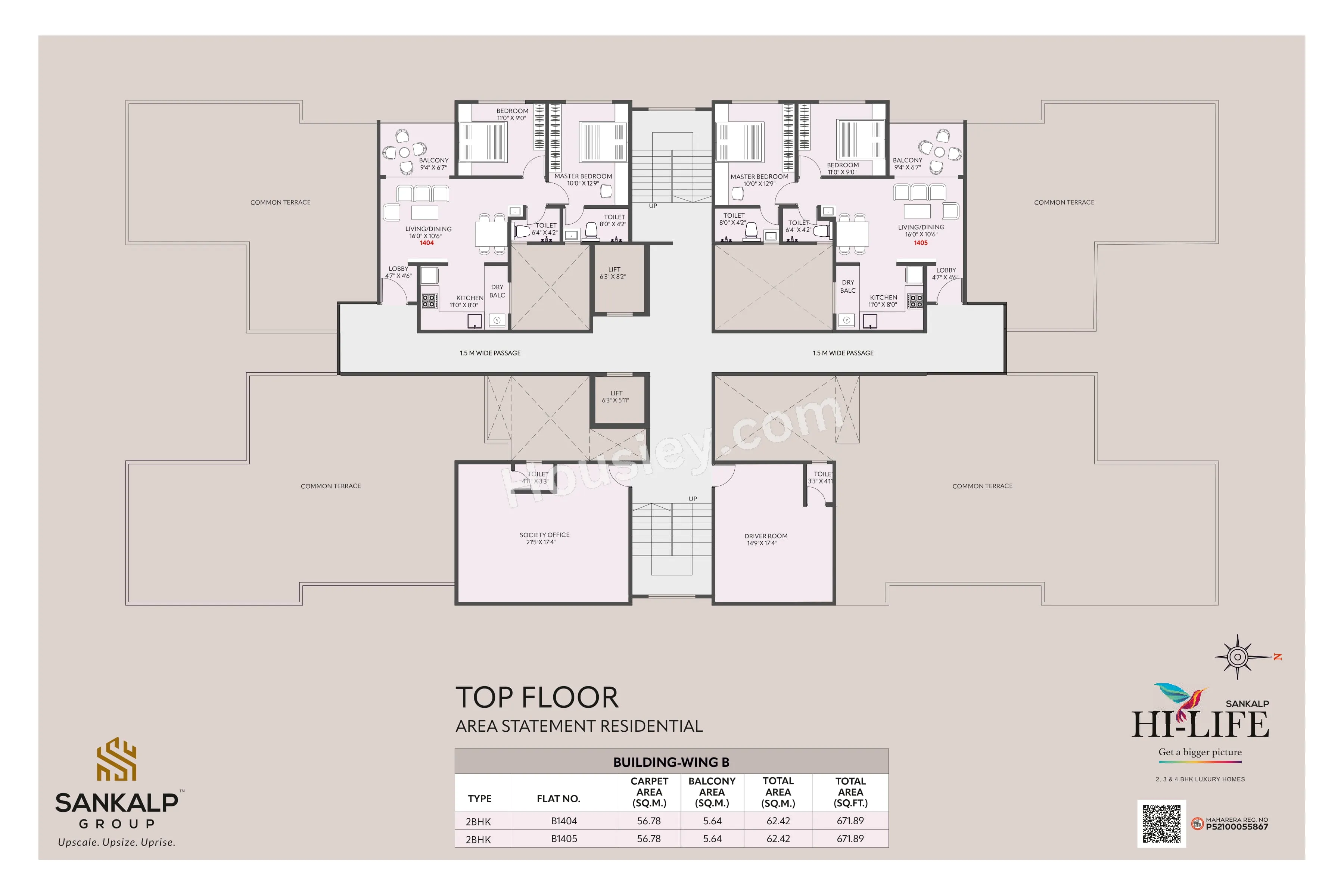 Sankalp HiLife Floor plan 4