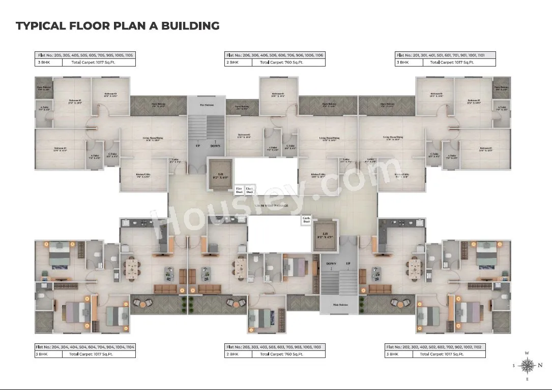SAH Santiago Skyland Floor plan 1