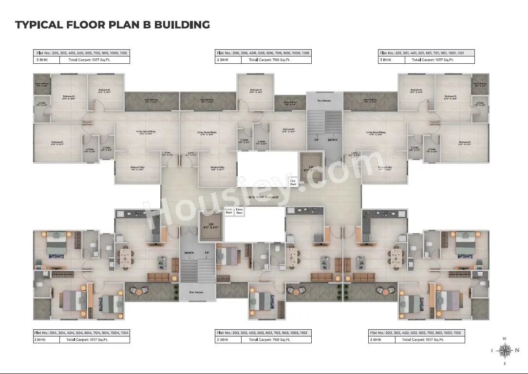 SAH Santiago Skyland Floor plan 2