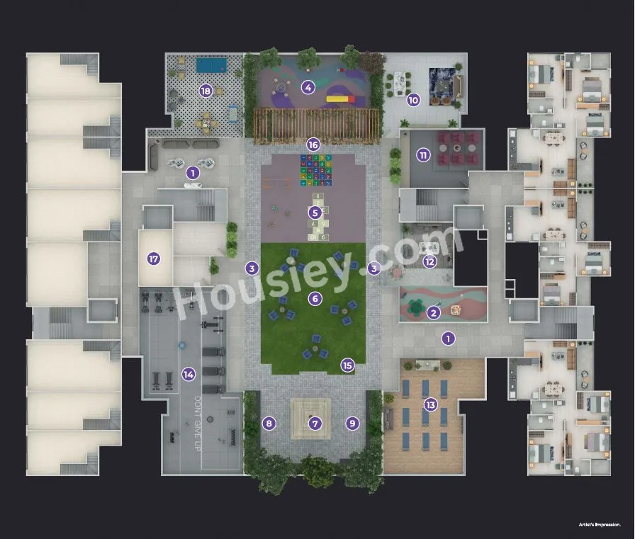 SAH Santiago Skyland Floor plan 2