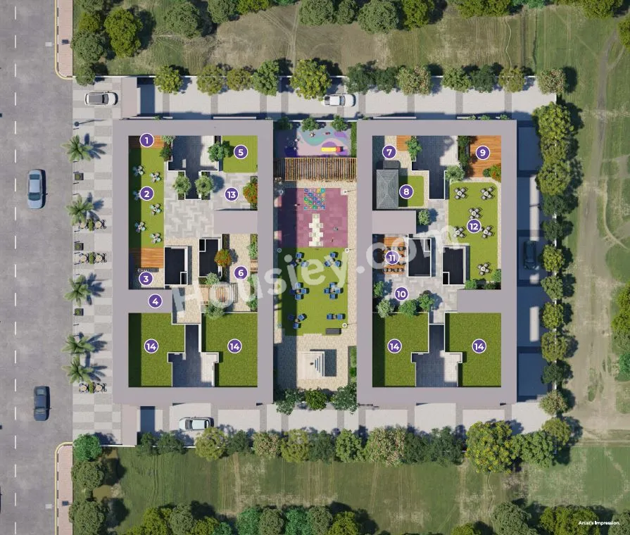 SAH Santiago Skyland Floor plan 1