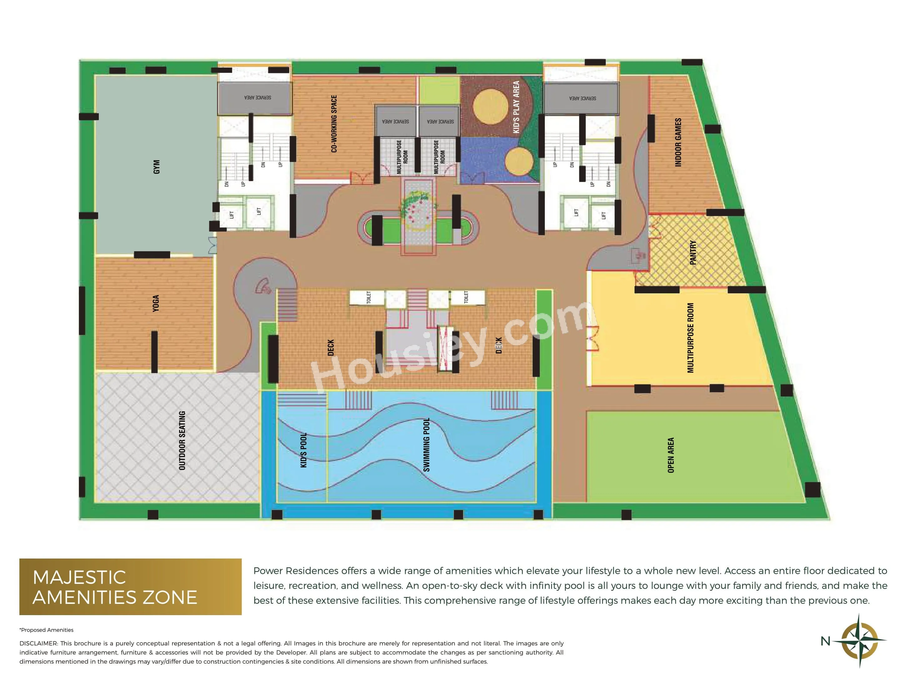 Sapra Power Residences Floor plan 1