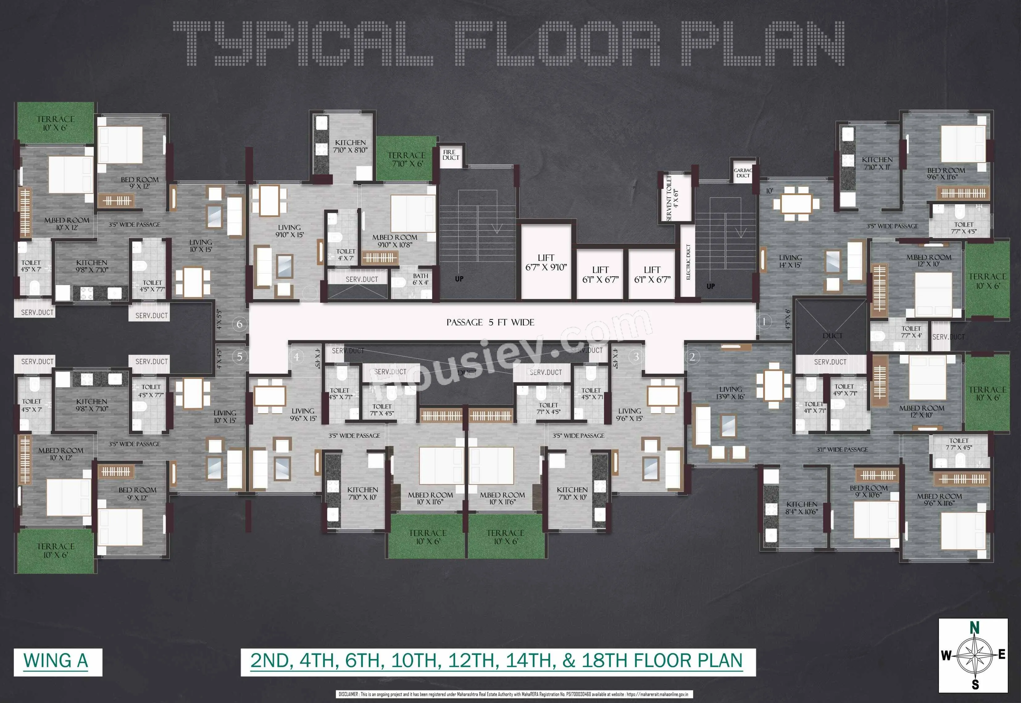Sarvoday Symphony Floor plan 1