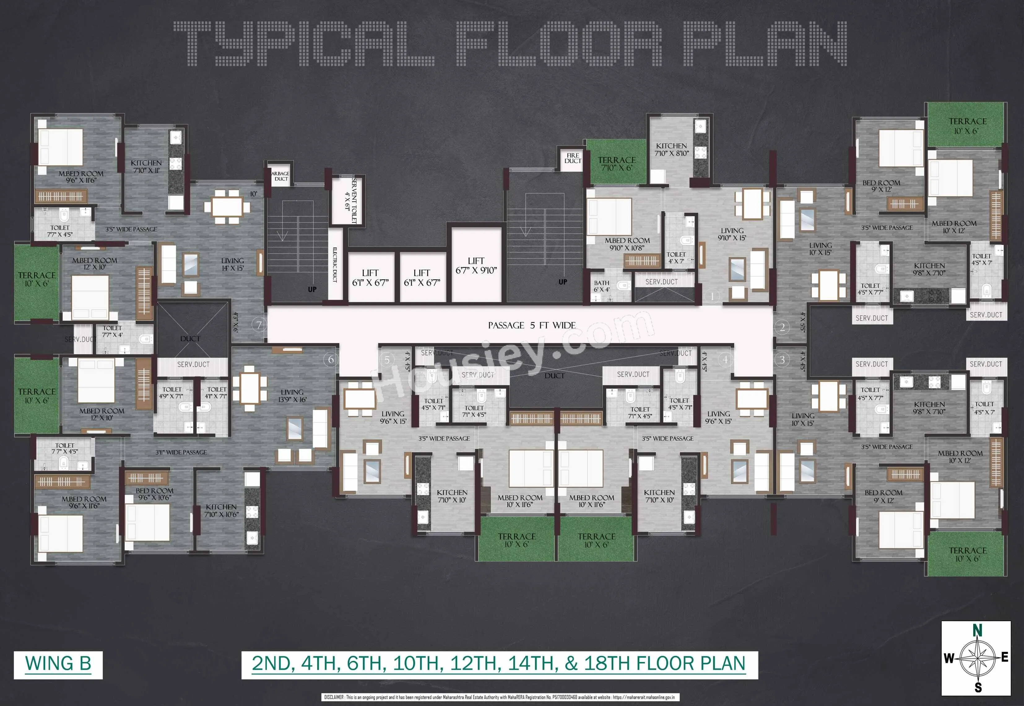 Sarvoday Symphony Floor plan 3