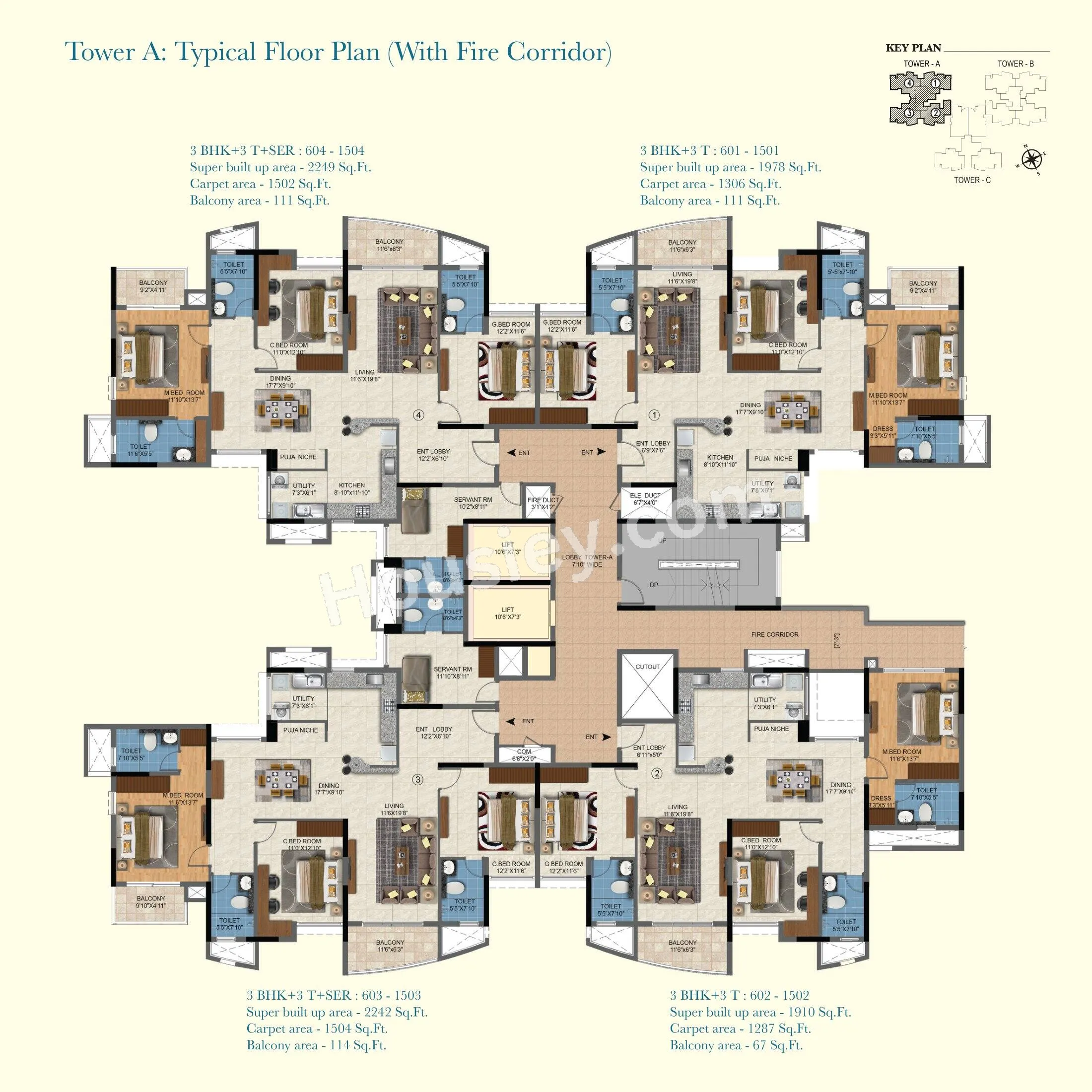 Sattva Aqua Vista Floor plan 2