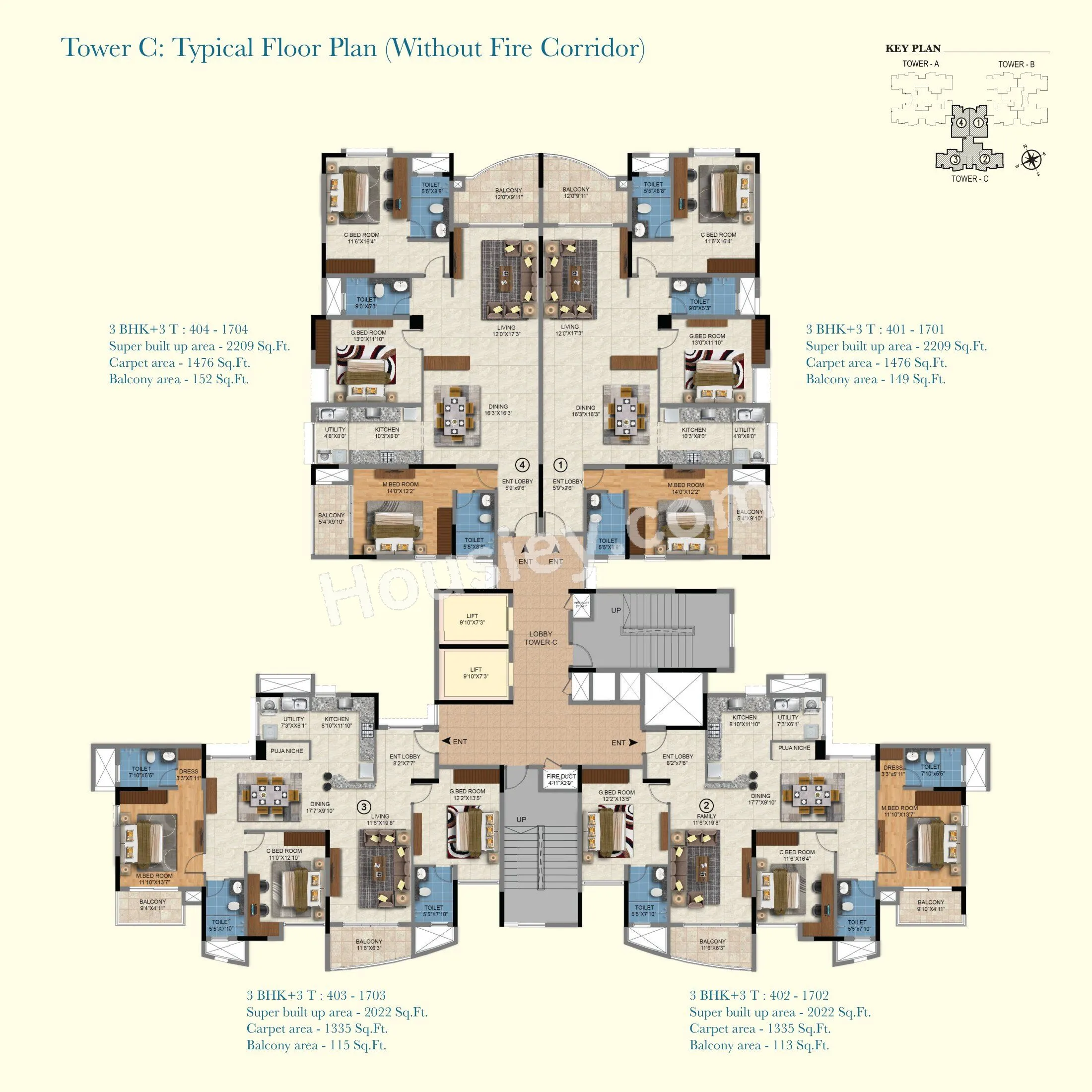 Sattva Aqua Vista Floor plan 5