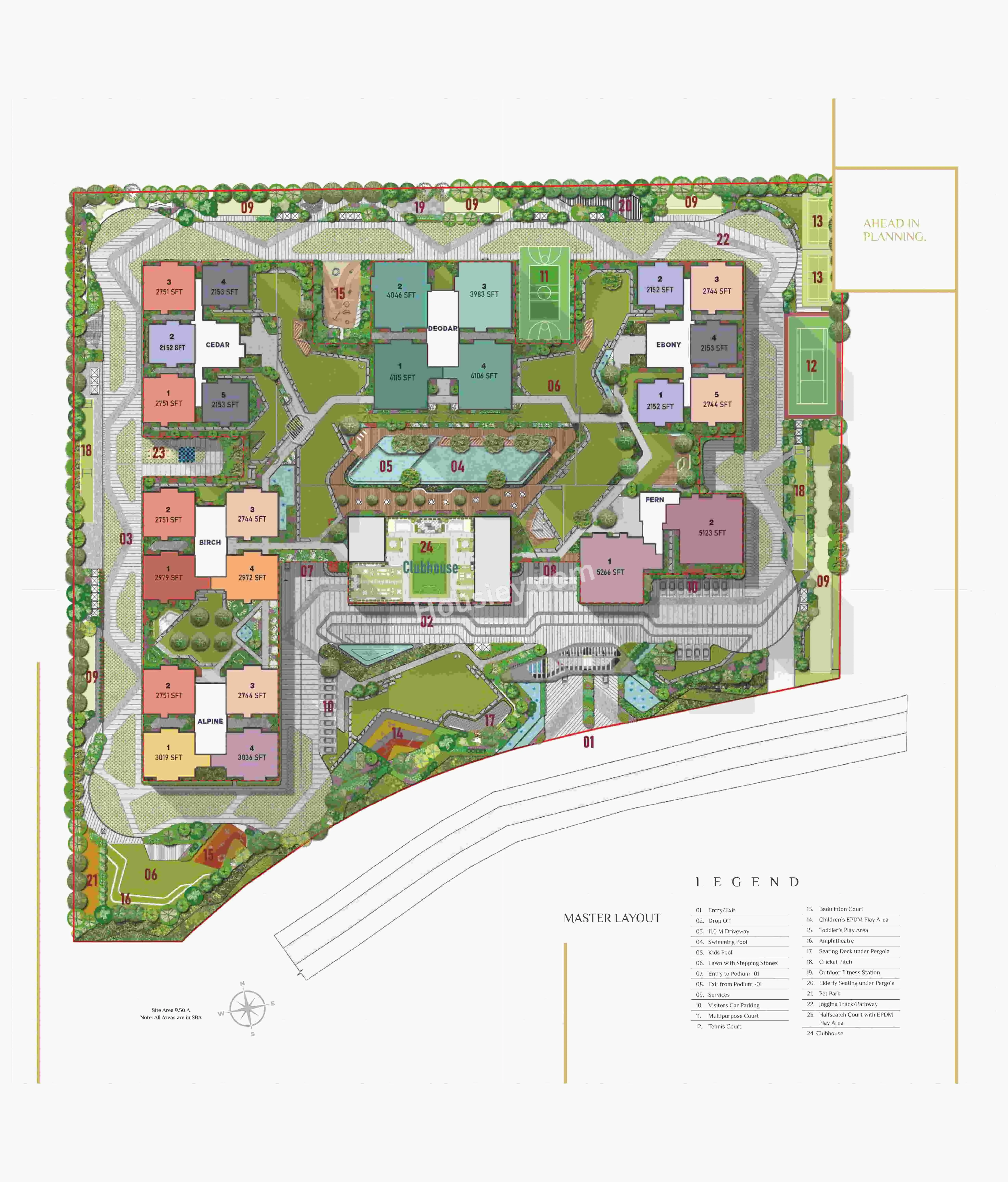 Sattva Lakeridge Master Plan