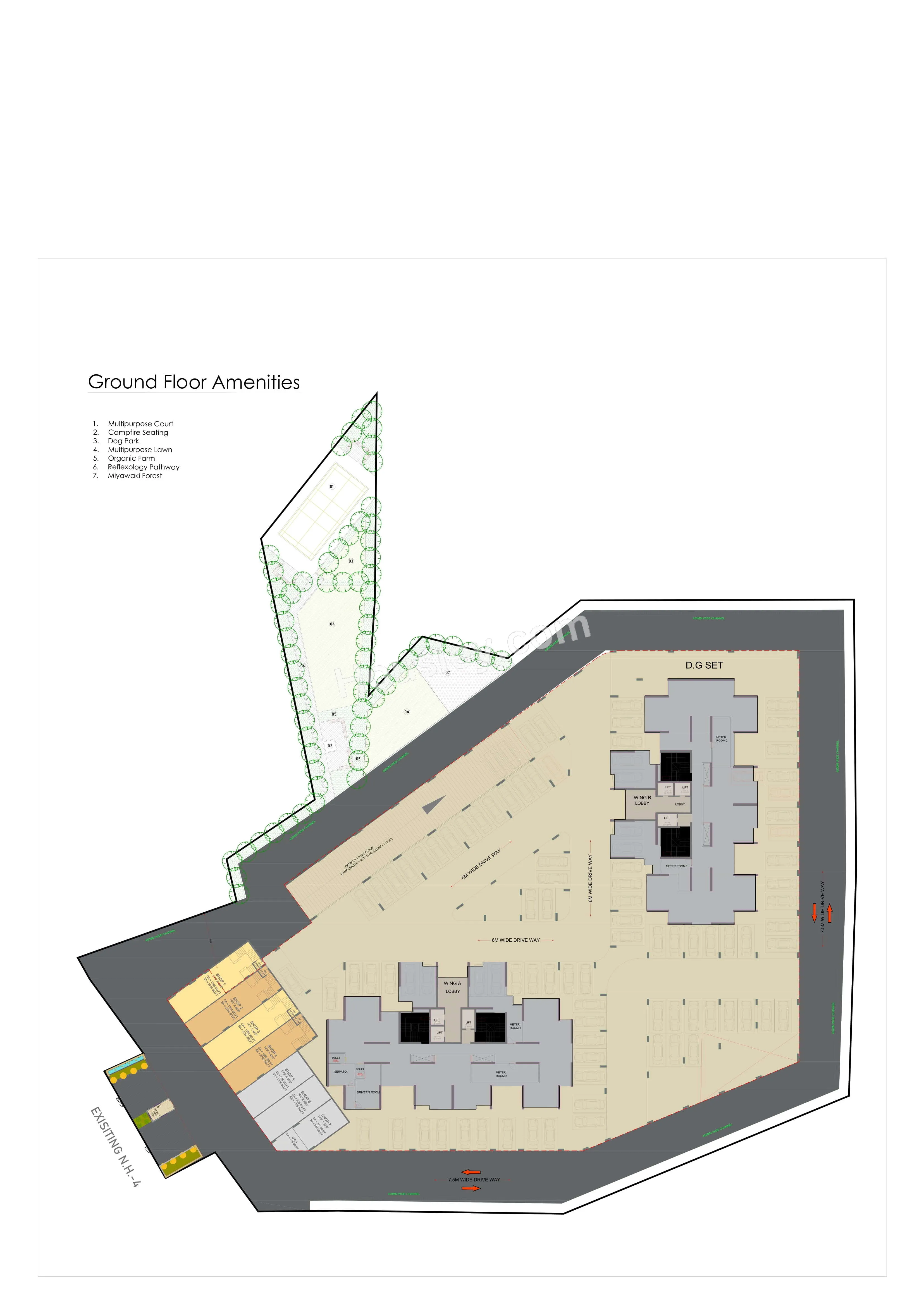 Satyam Regents Park Master Plan