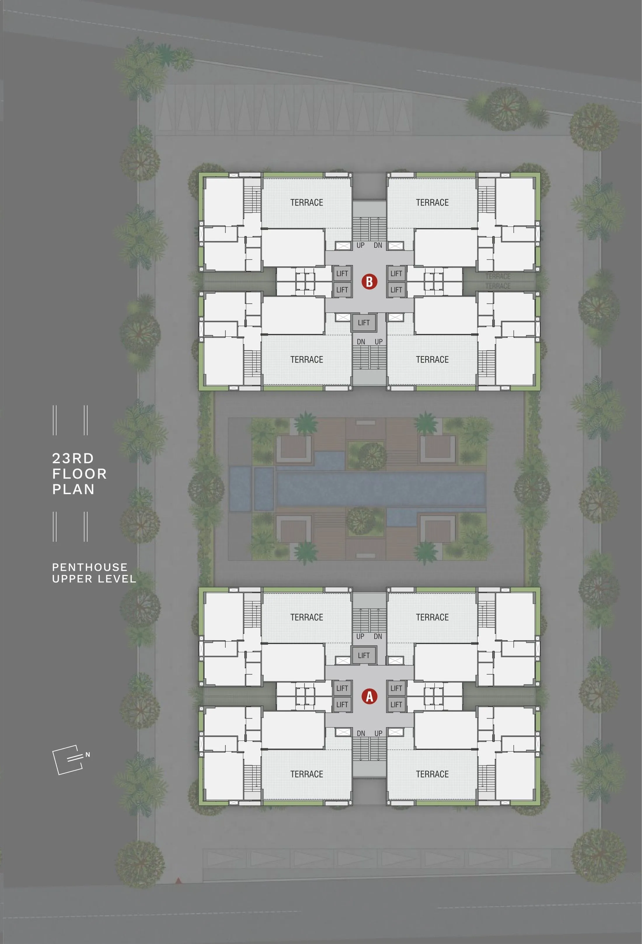 Satyamev Luxor Floor plan 2