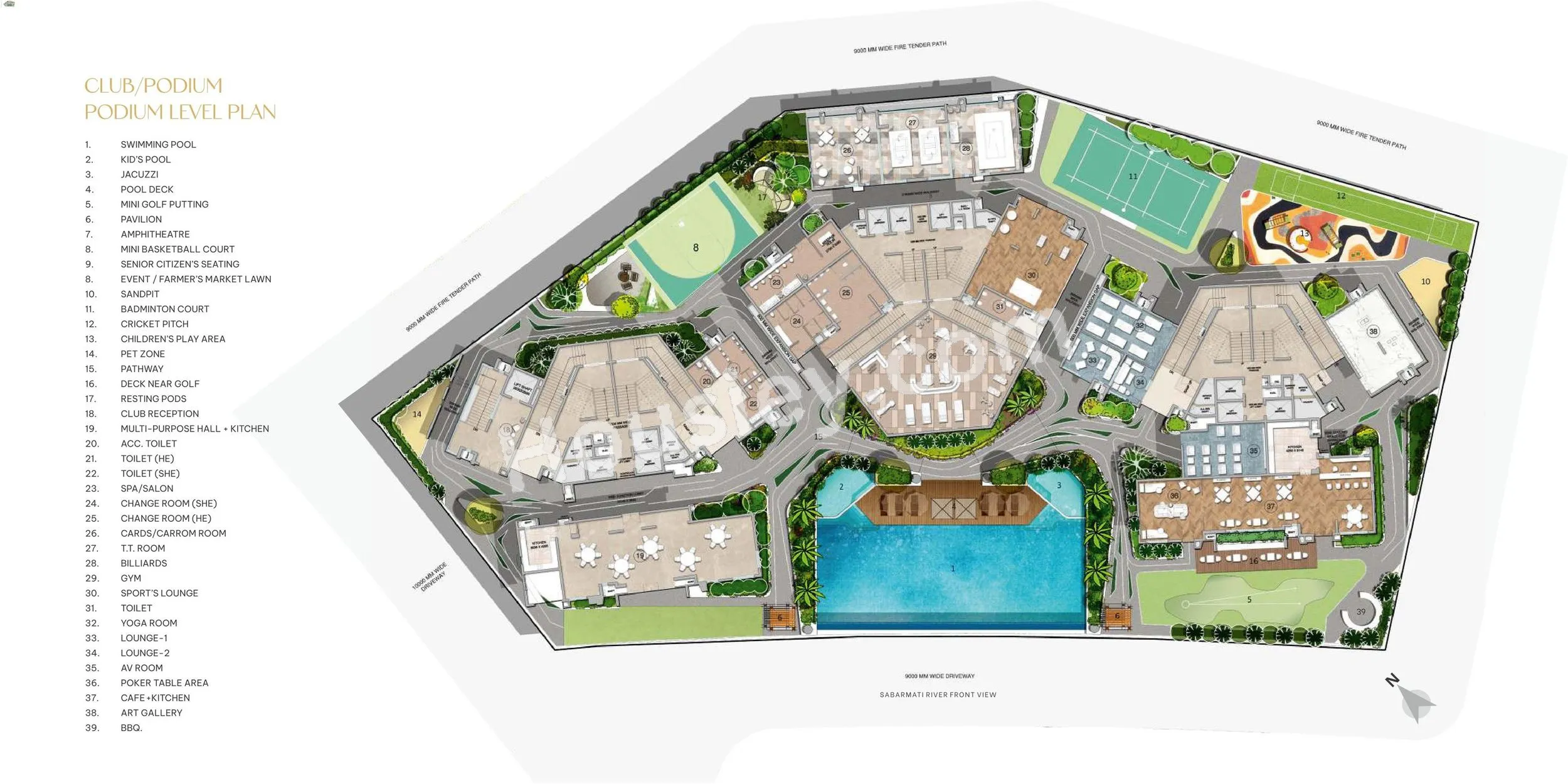 Savvy Marina Floor plan 3