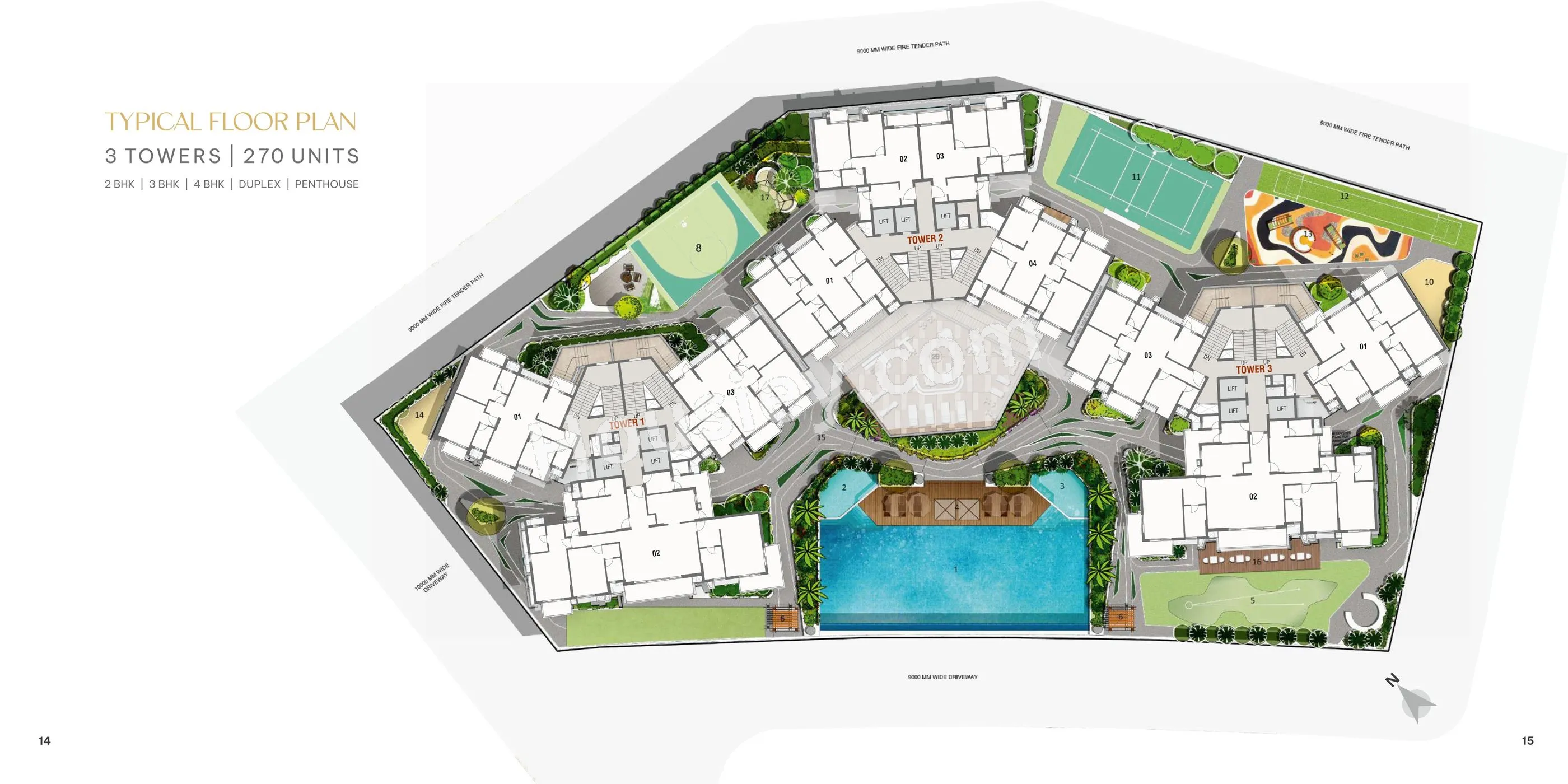 Savvy Marina Floor plan 2