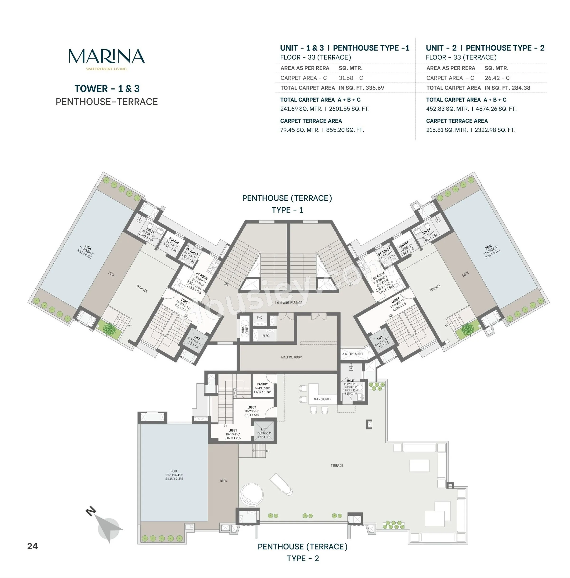 Savvy Marina Floor plan 4