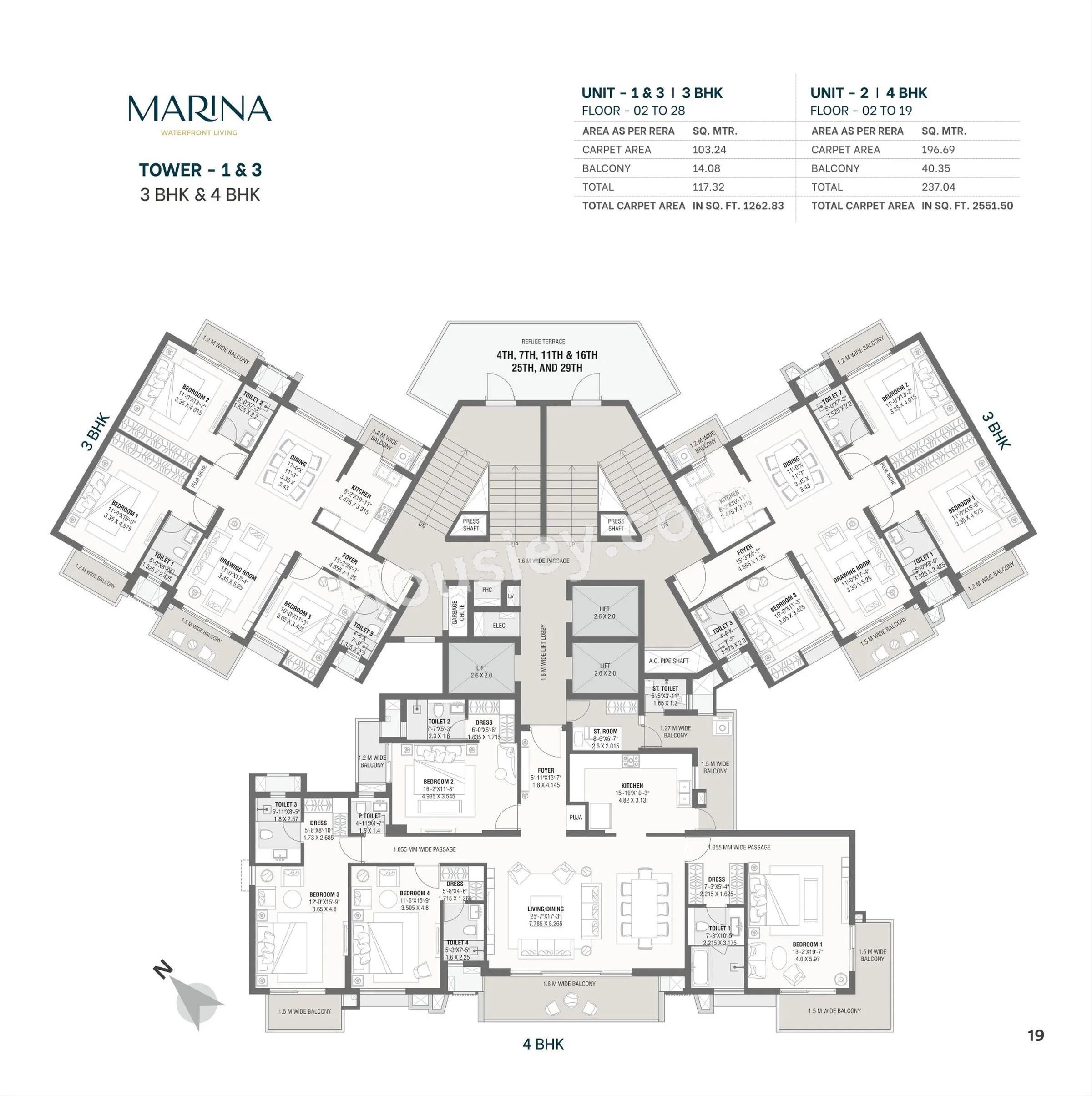 Savvy Marina Floor plan 6