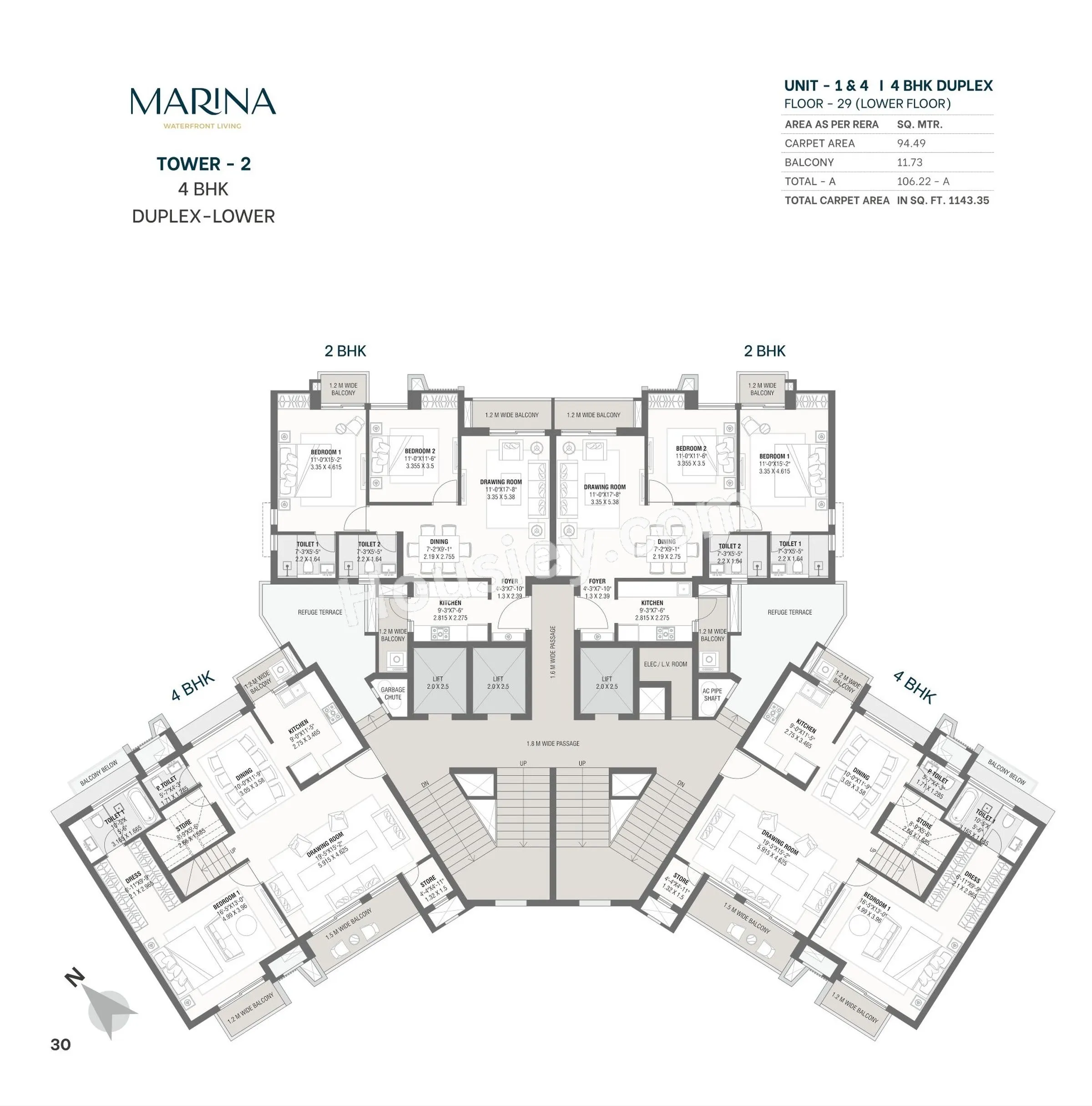 Savvy Marina Floor plan 7