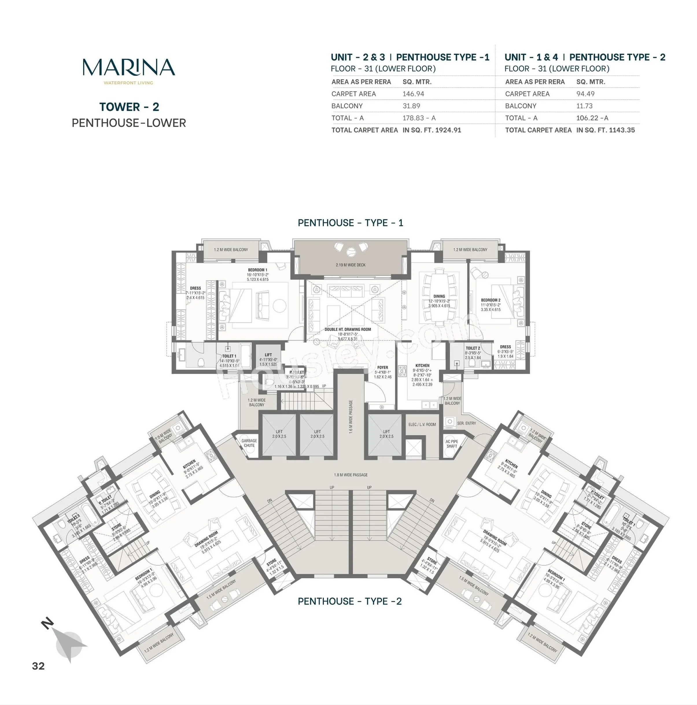 Savvy Marina Floor plan 8