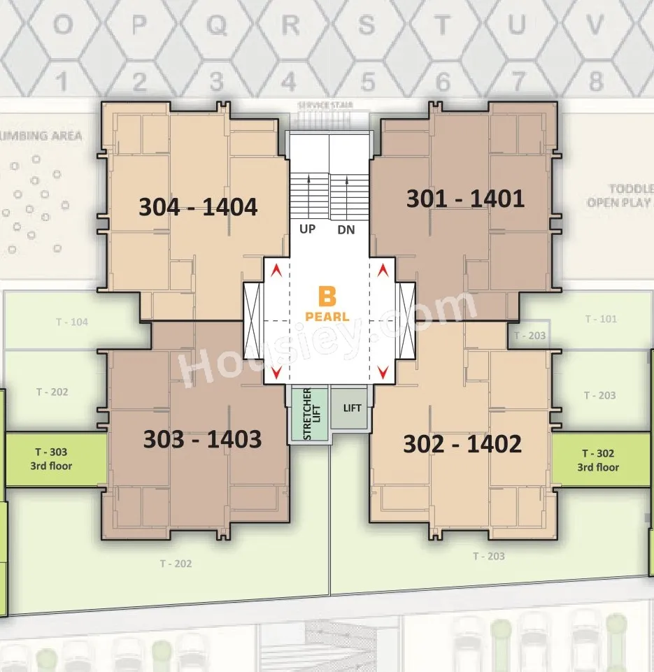 United Serene Sparkles Floor plan 4