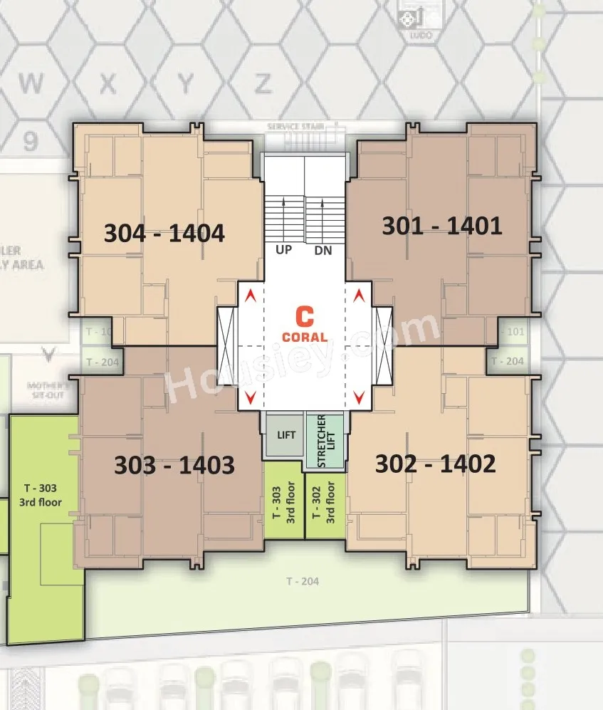 United Serene Sparkles Floor plan 2
