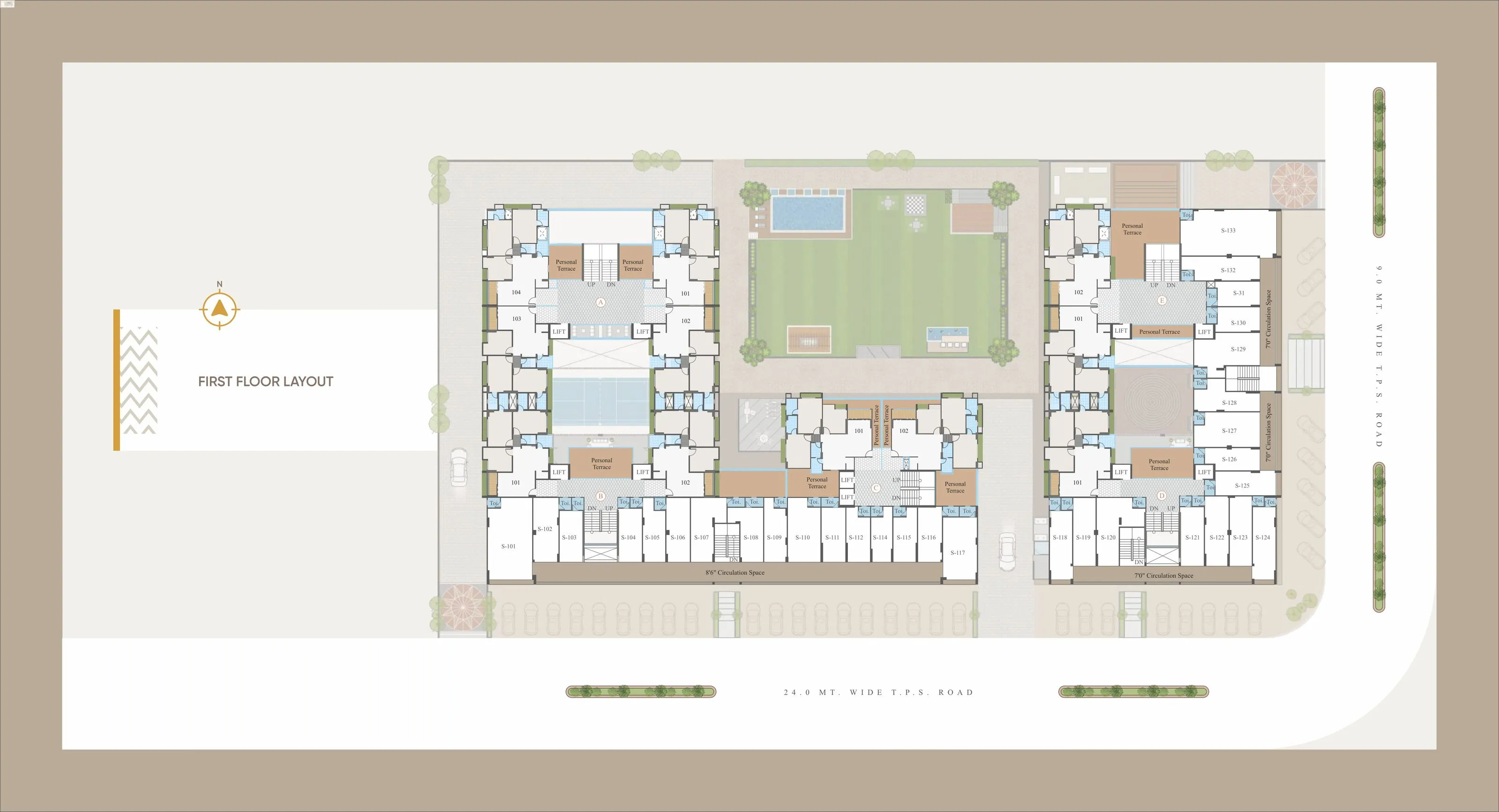 Serenity Satyam Floor plan 1