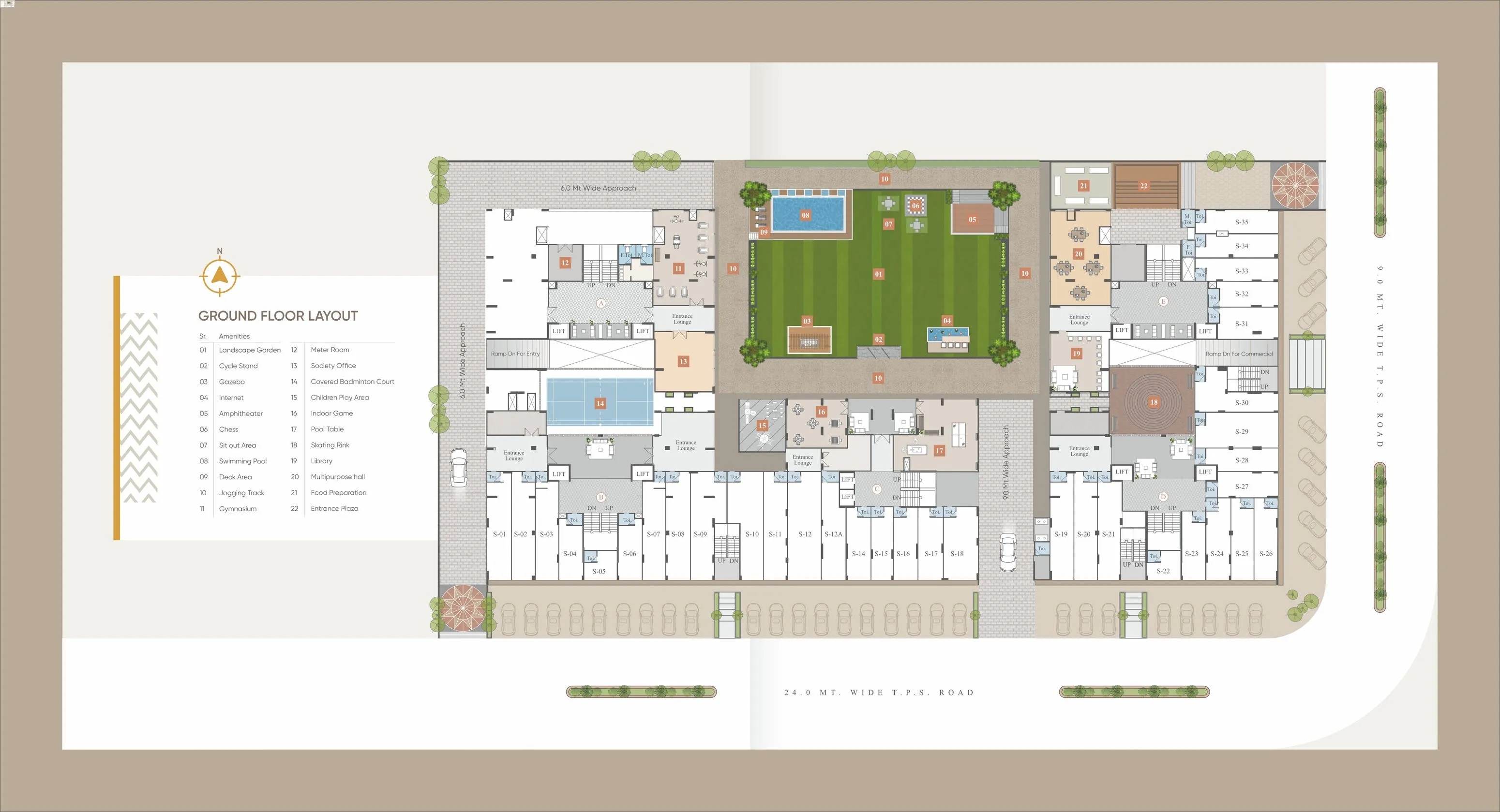 Serenity Satyam Master Plan