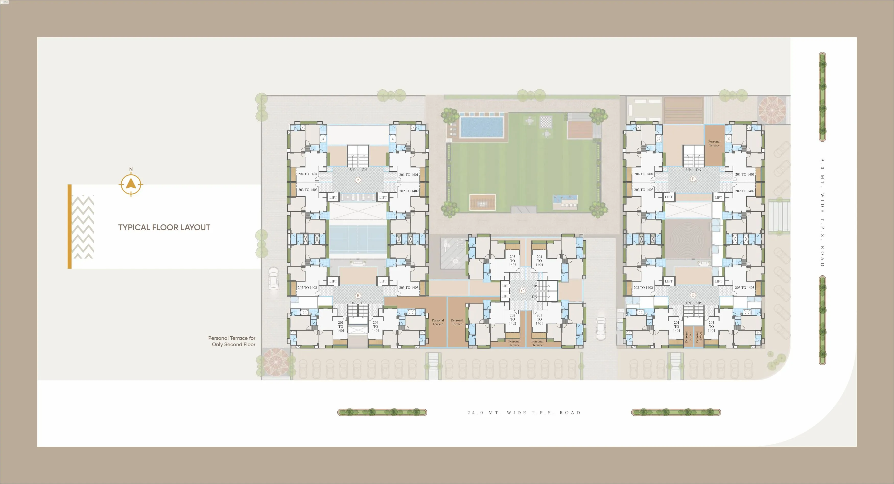 Serenity Satyam Floor plan 2
