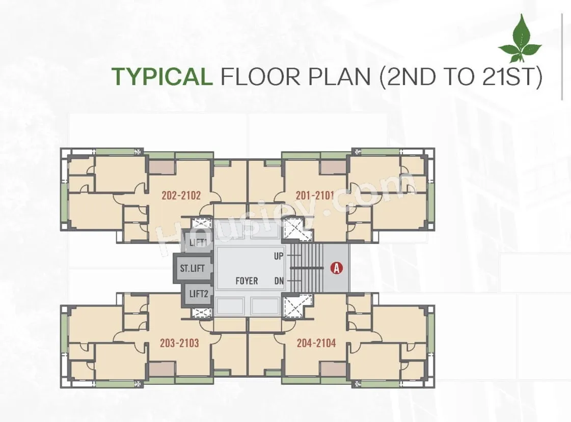 Serenity Shivam Floor plan 2