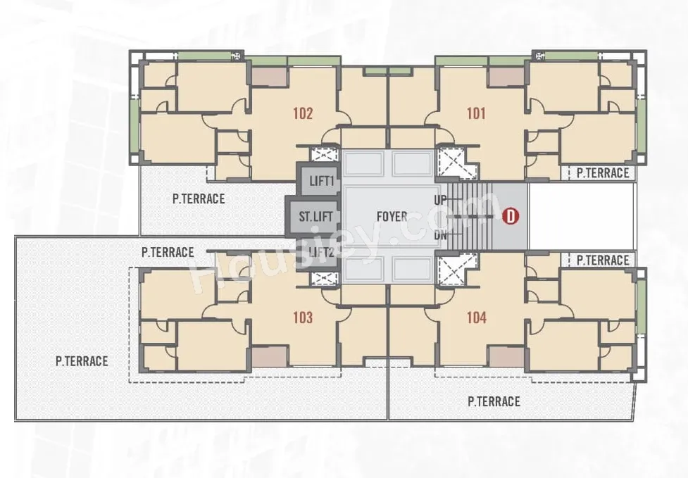 Serenity Shivam Floor plan 6