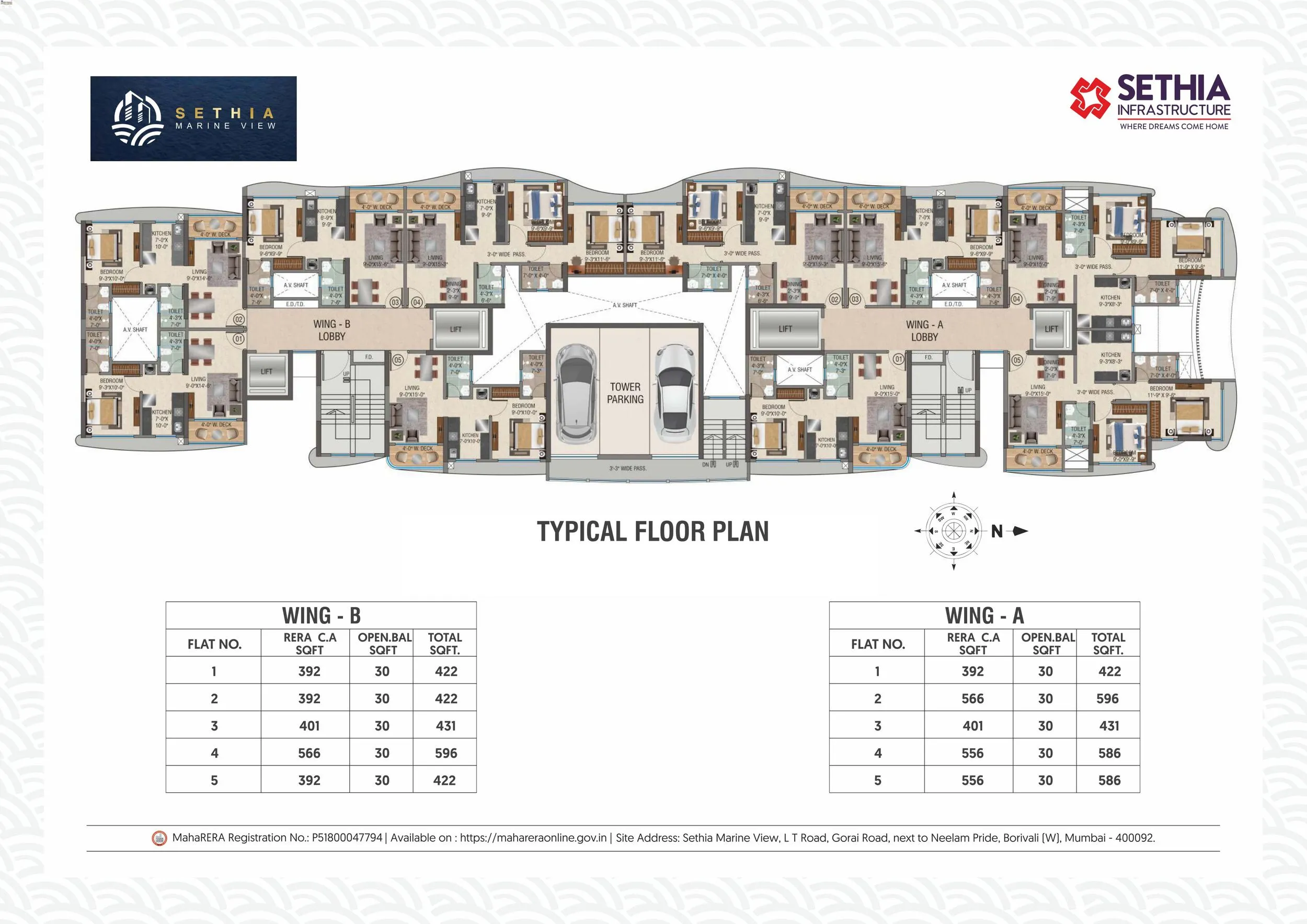 Sethia Marine View Master Plan