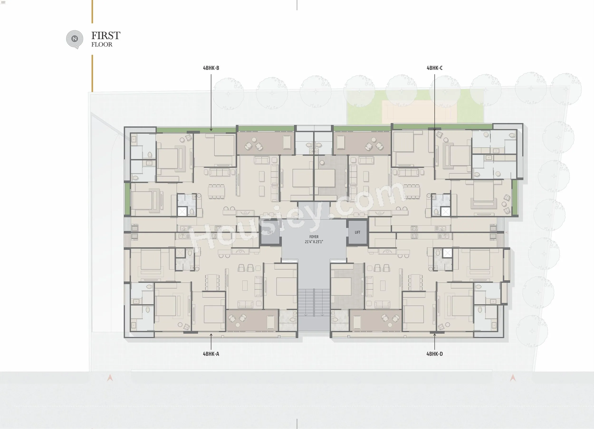 Shakti Essence 51 Floor Plan