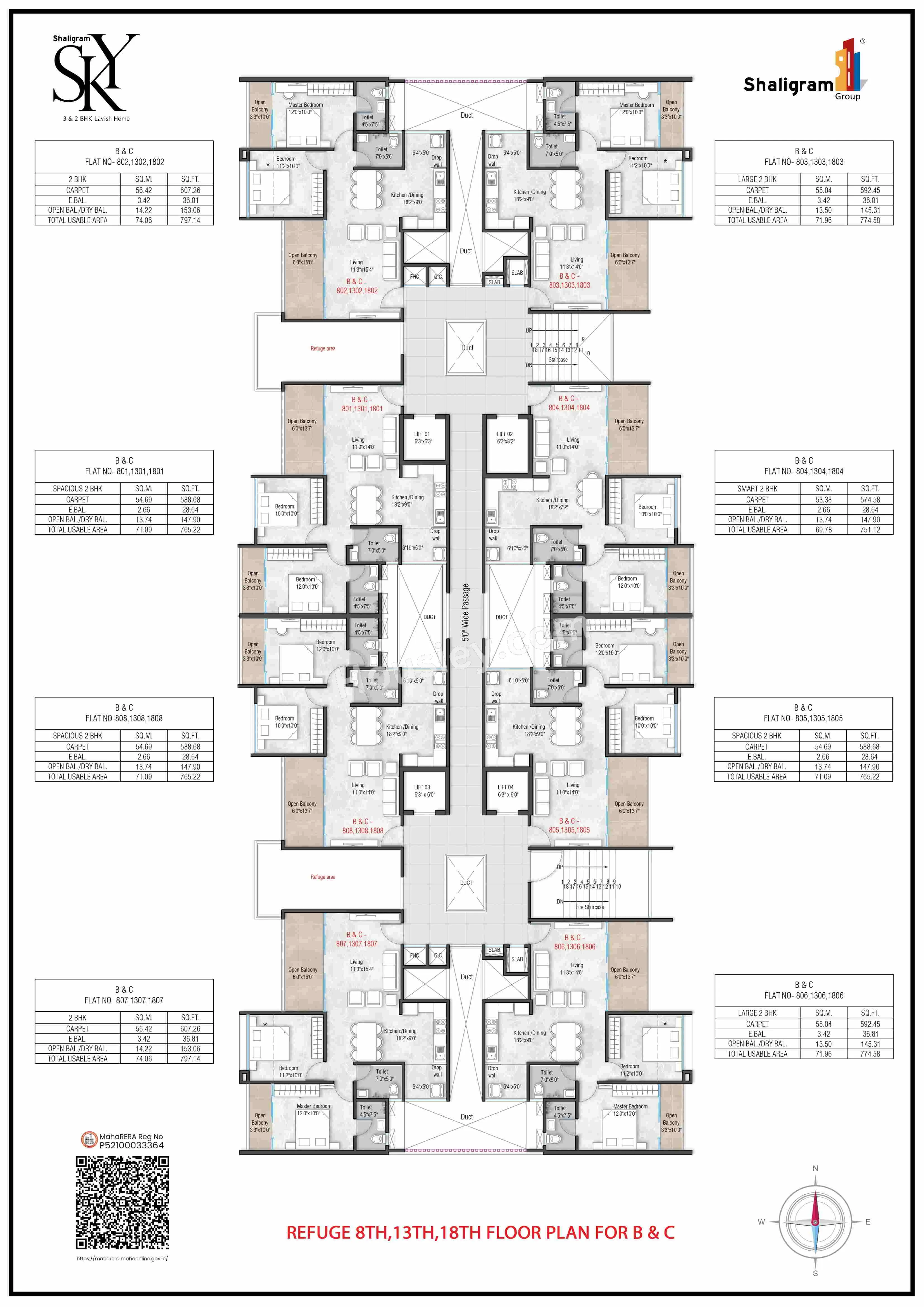 Shaligram Sky Floor plan 2