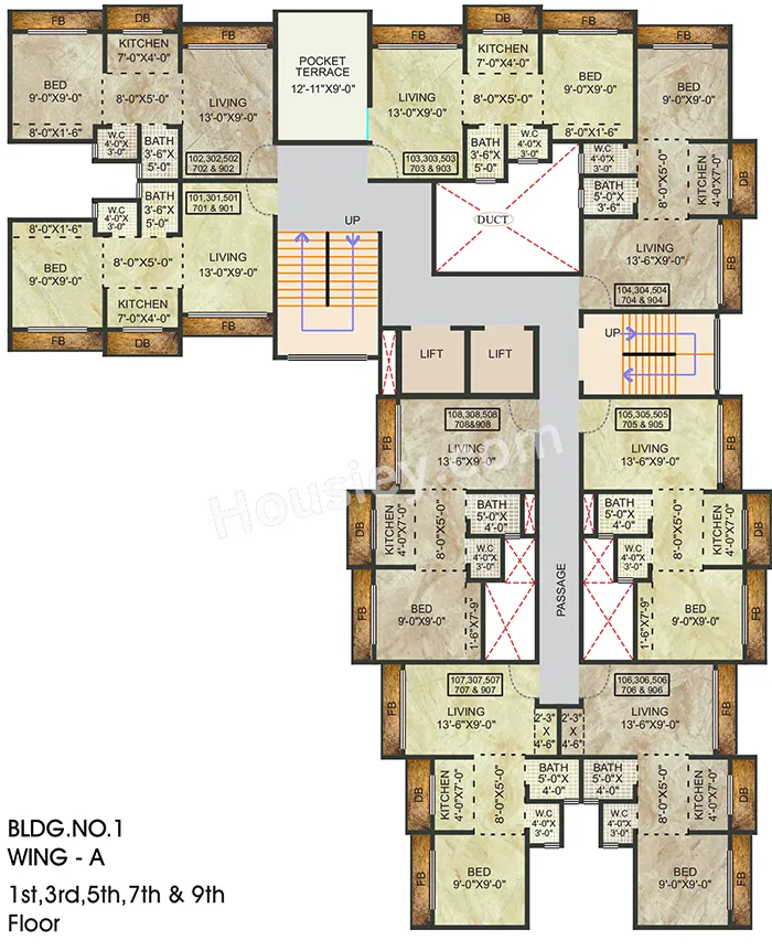Shantee Marvel Heights Floor plan 2