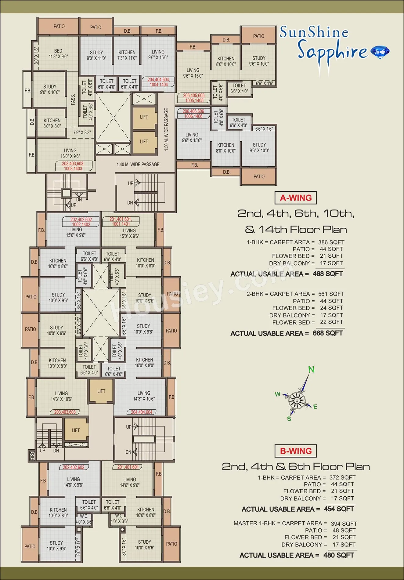 Shantee Sunshine Sapphire Floor plan 2