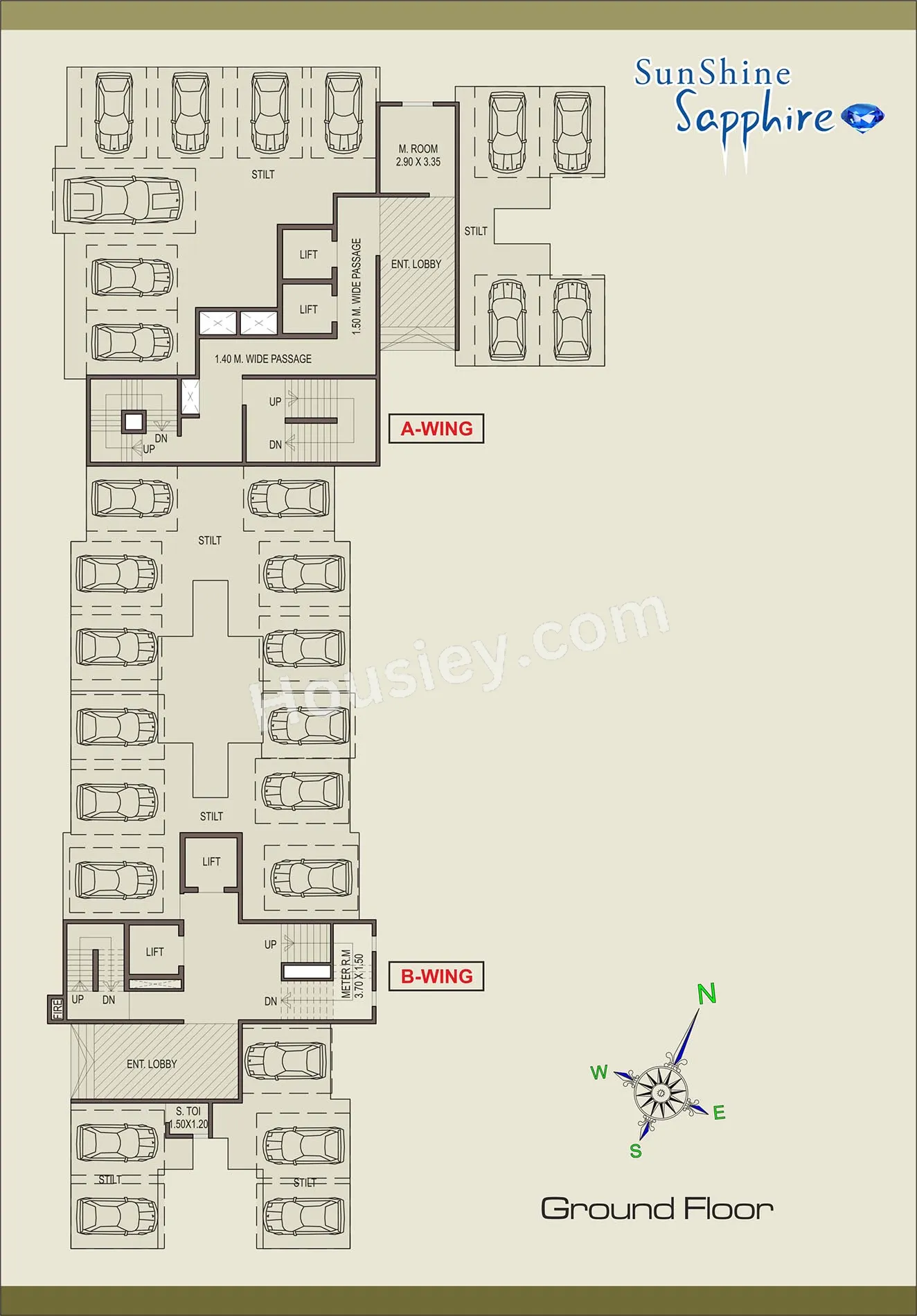 Shantee Sunshine Sapphire Floor plan 1