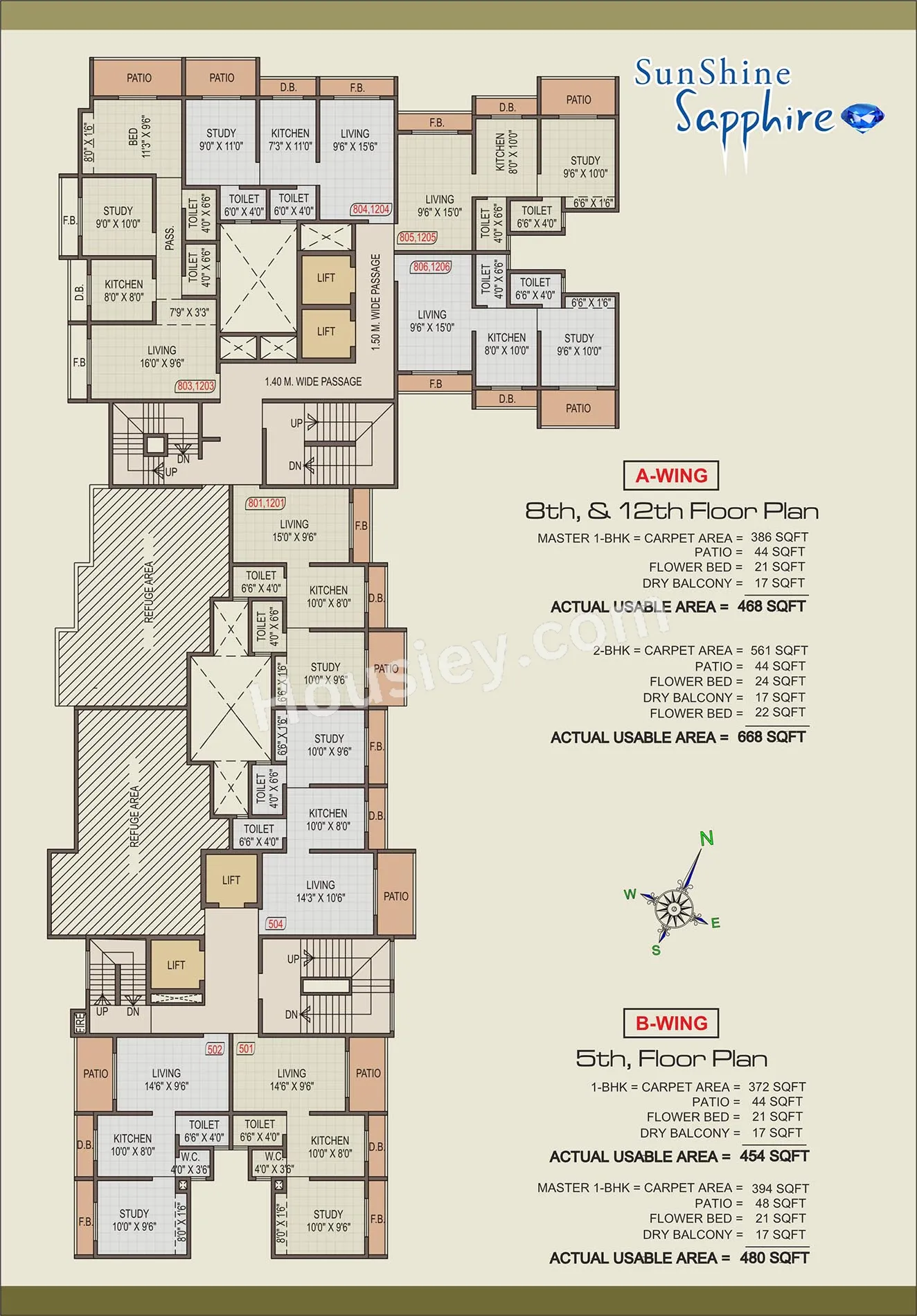 Shantee Sunshine Sapphire Floor plan 3