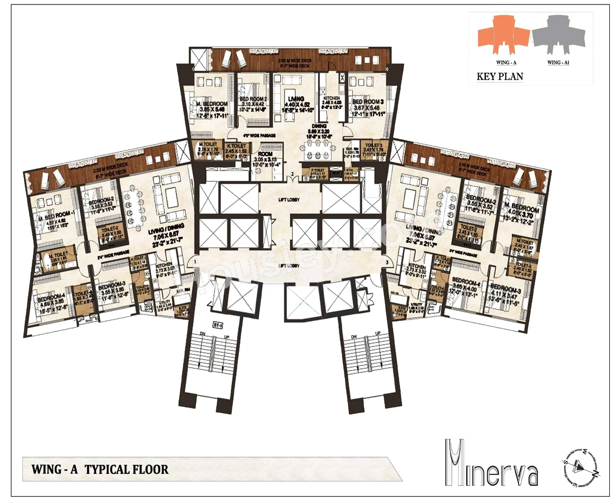 Shapoorji Minerva Floor plan 1